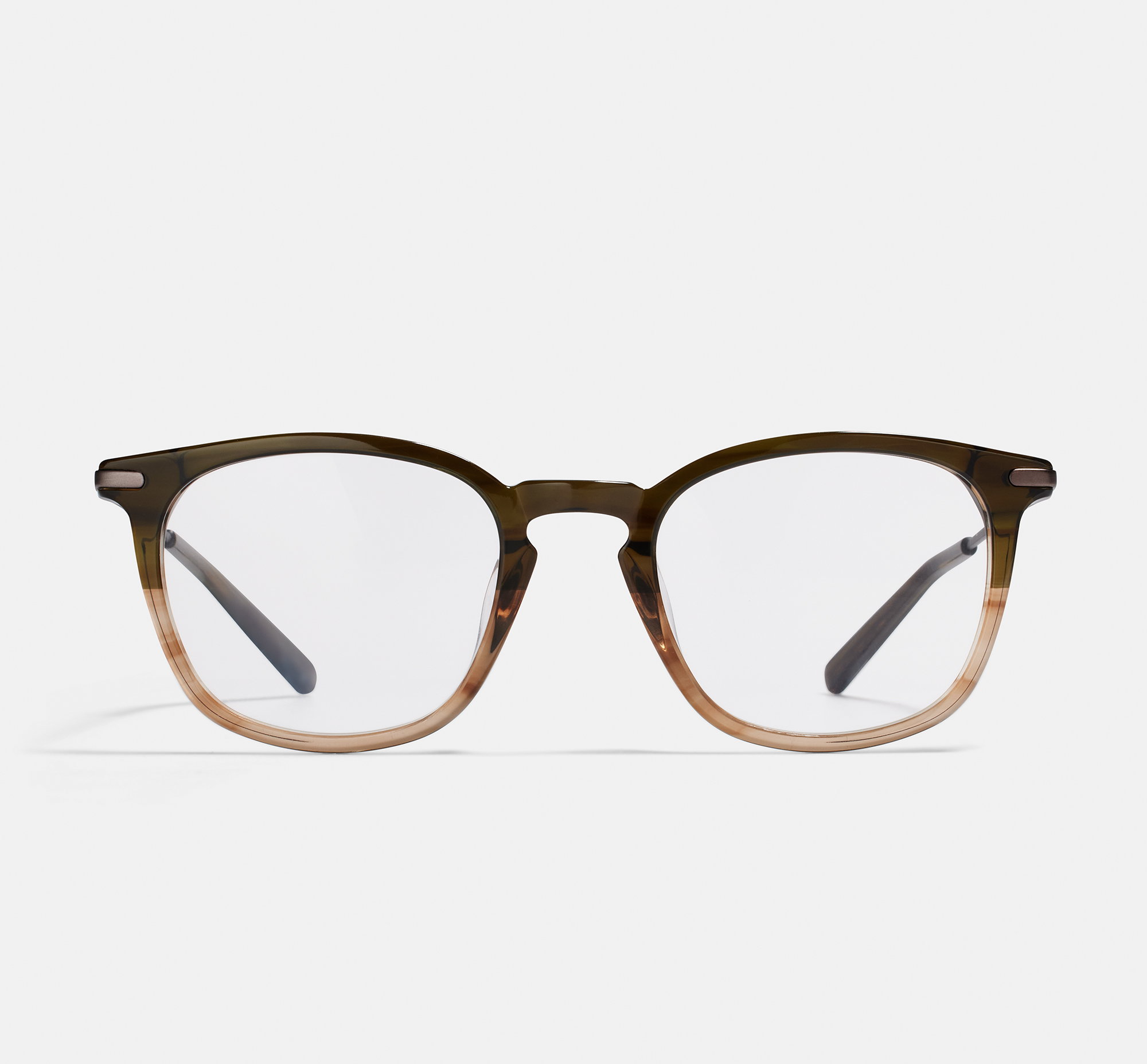 Dylan Large Olive Gradient | Square Acetate Glasses | Ace & Tate