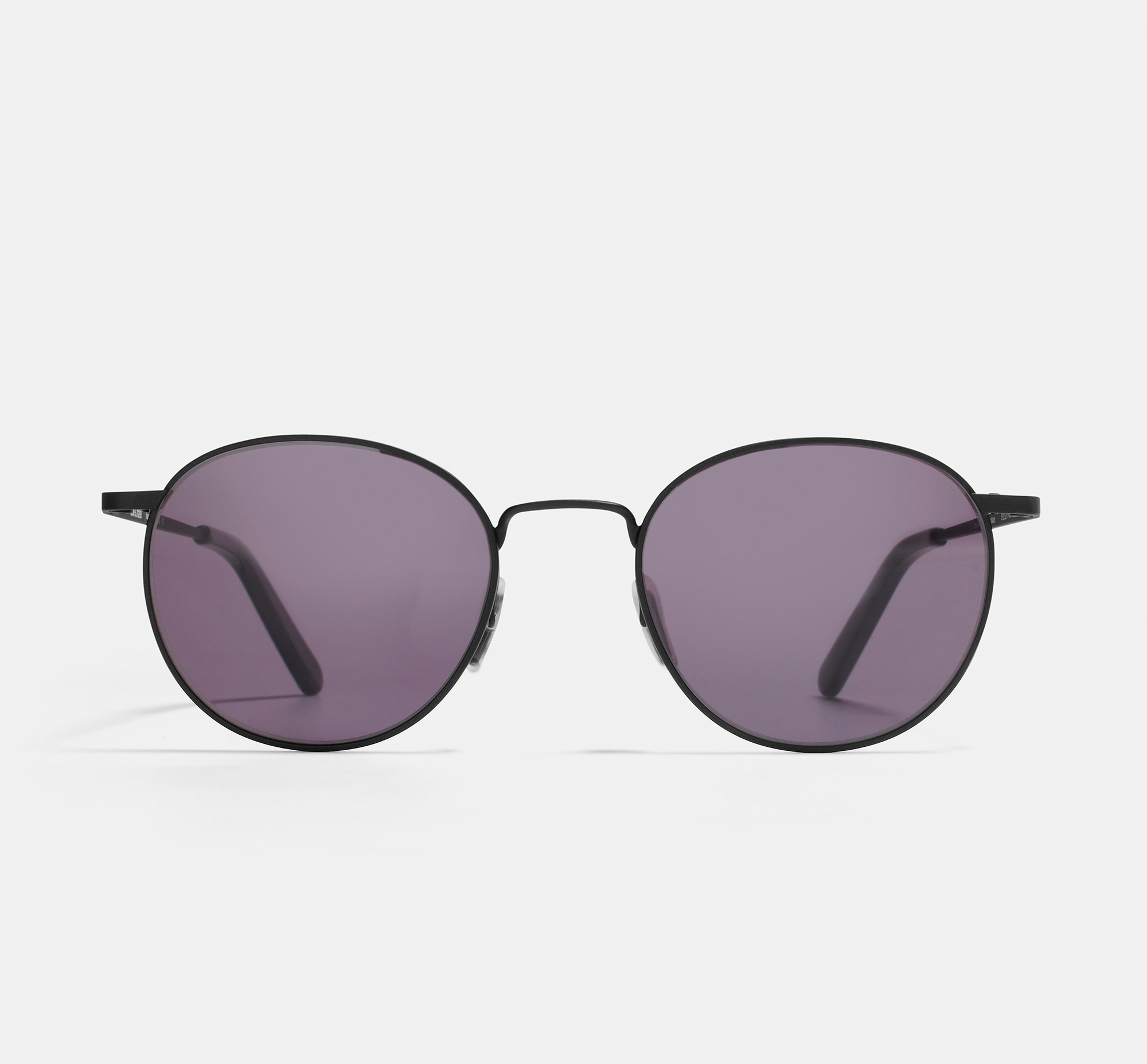 scheuren efficiëntie Nauwkeurig Neil Large Matte Black | Round Metal Sunglasses | Ace & Tate