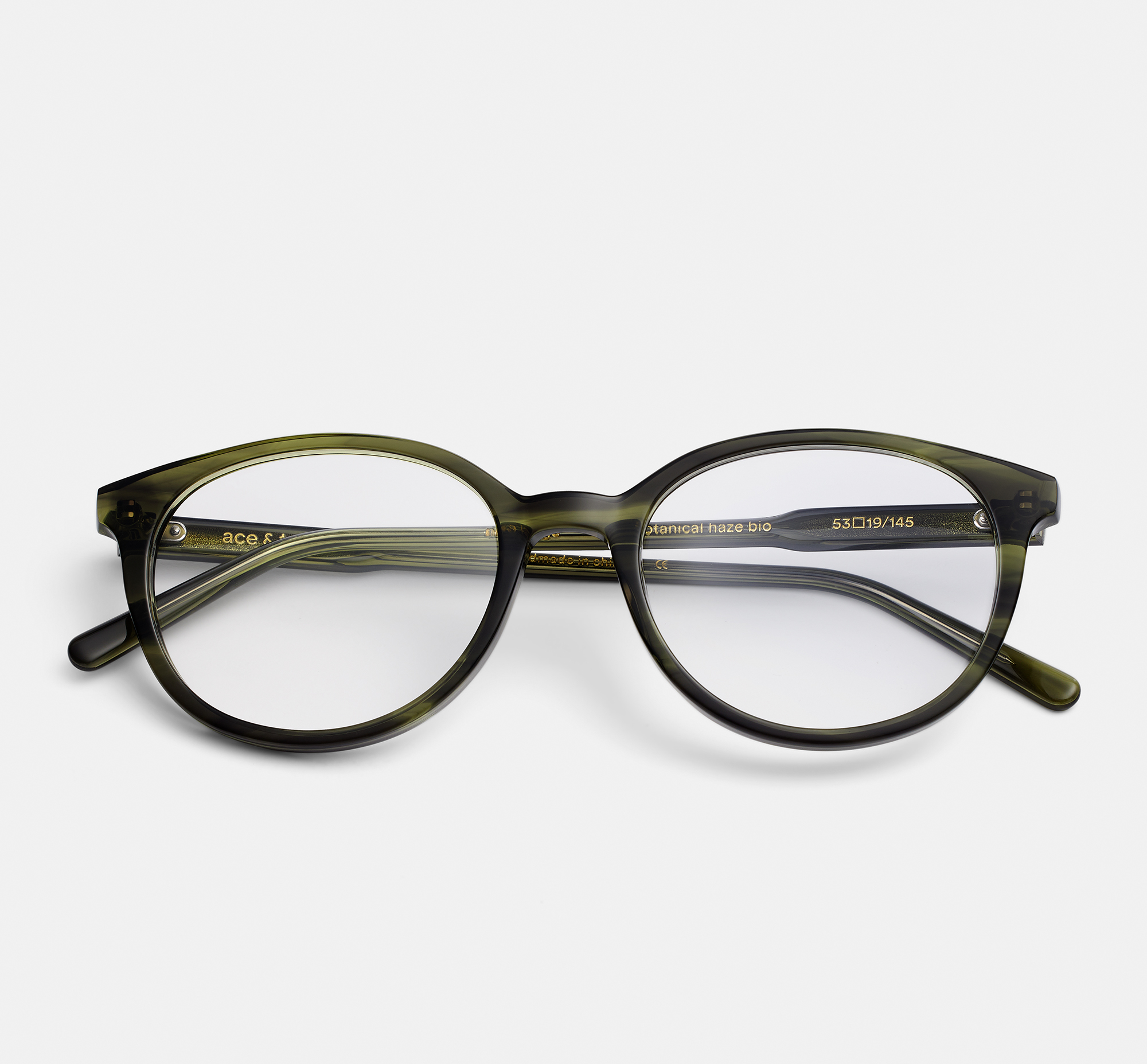 Nina Large Botanical Haze | Round Acetate Glasses | Ace & Tate