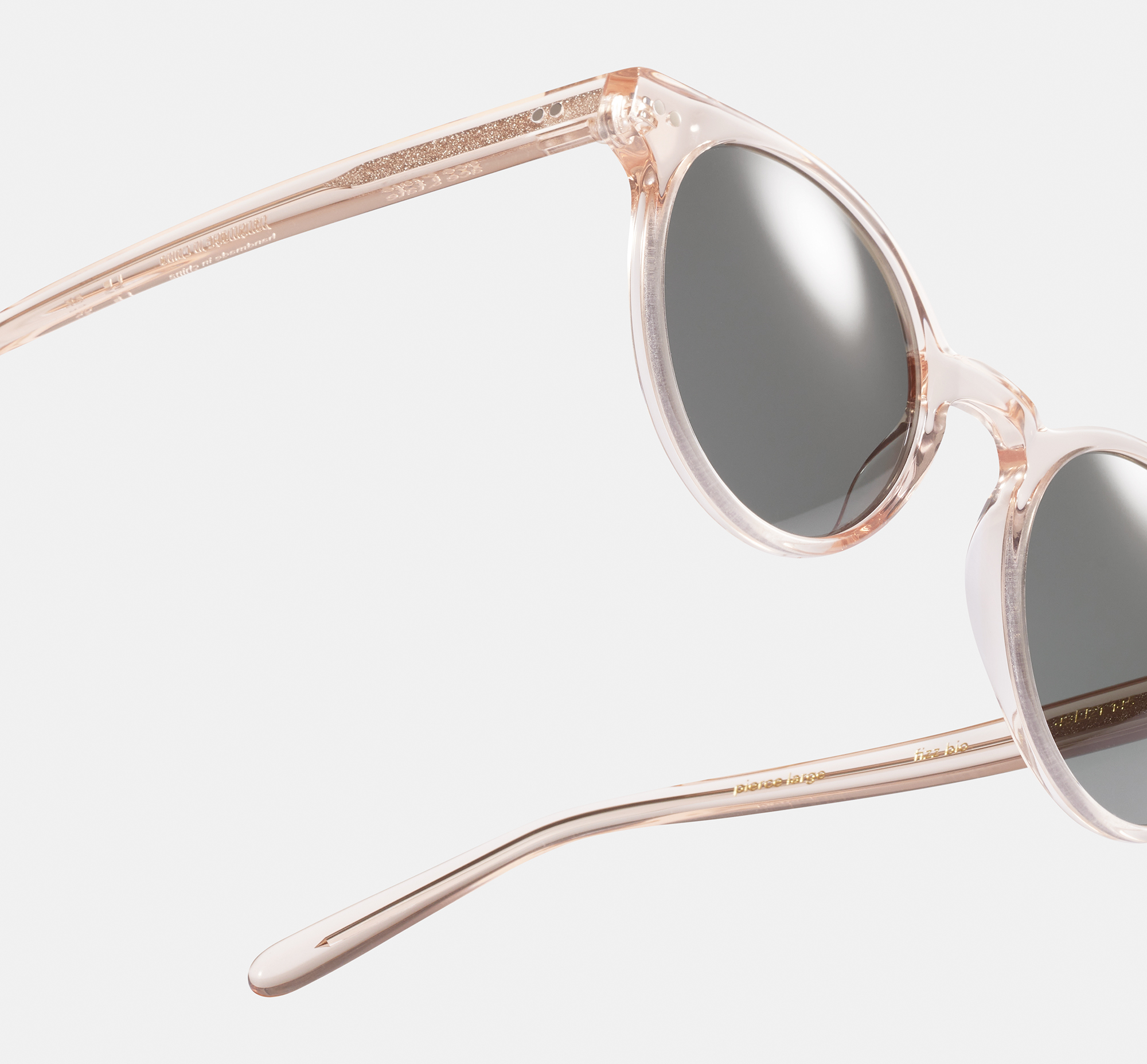 Pierce Large Fizz | Round Acetate Sunglasses | Ace & Tate