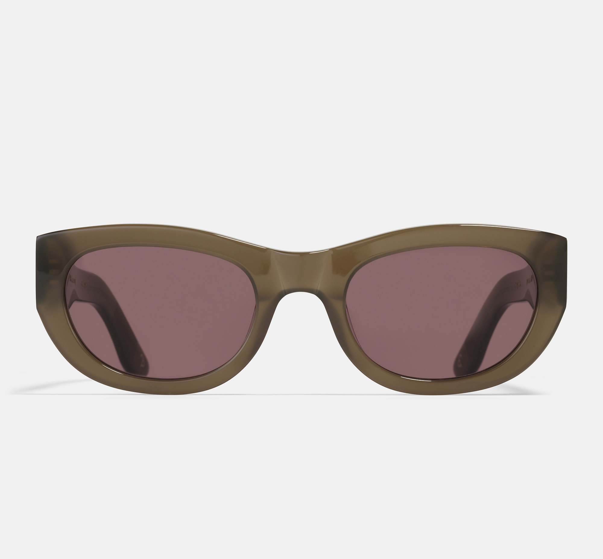 Caspian Tigerwood | Oval Renew Bio Acetate Sunglasses | Ace & Tate