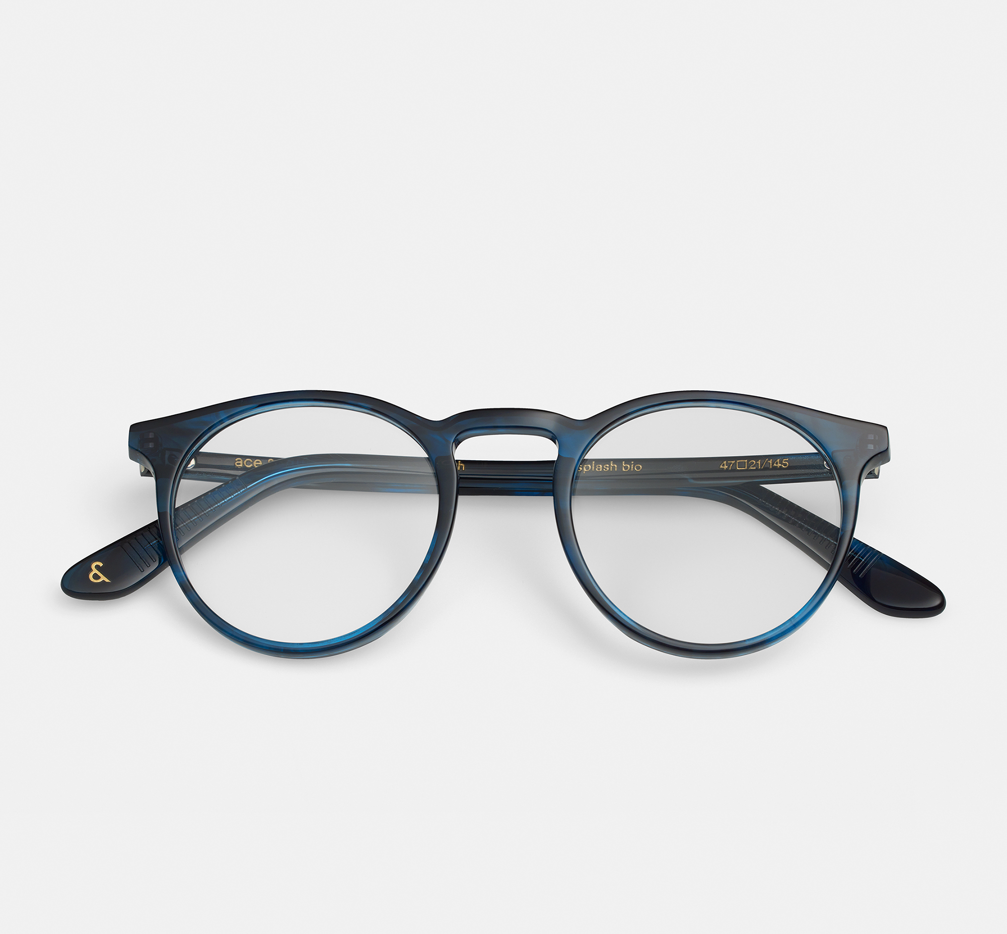 Roth Splash | Round Bio Acetate Glasses | Ace & Tate