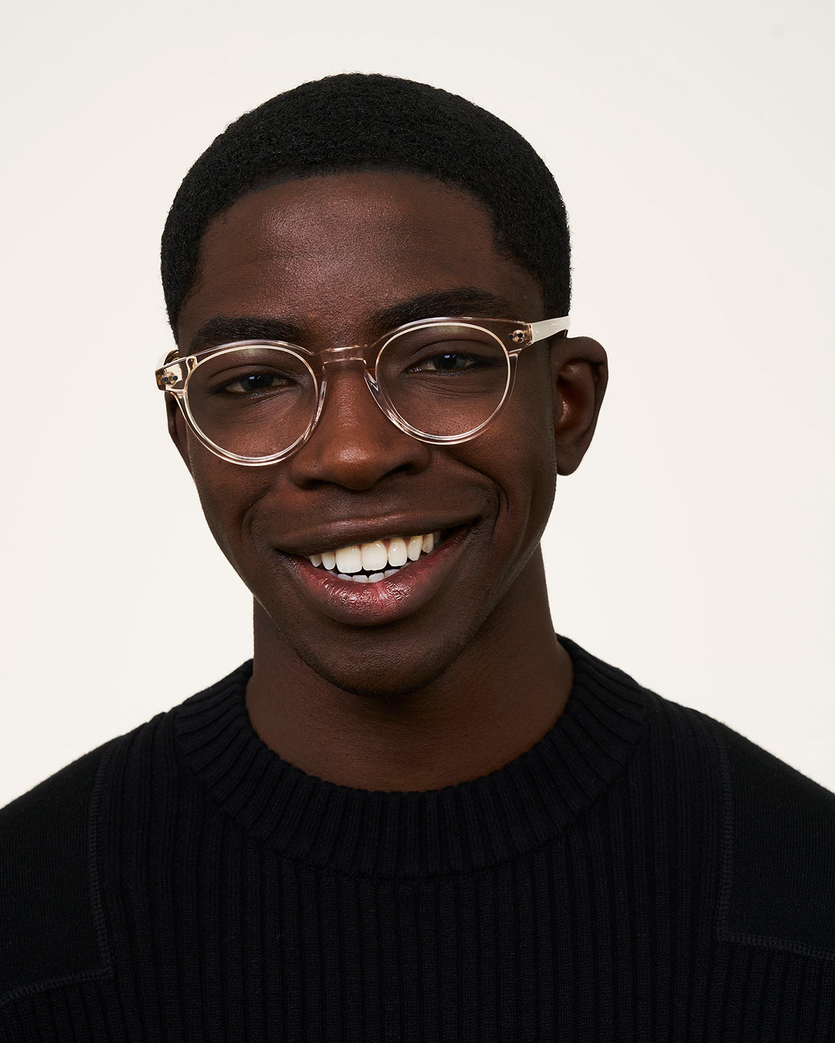 Pierce Large Tigerwood | Round Acetate Sunglasses | Ace & Tate