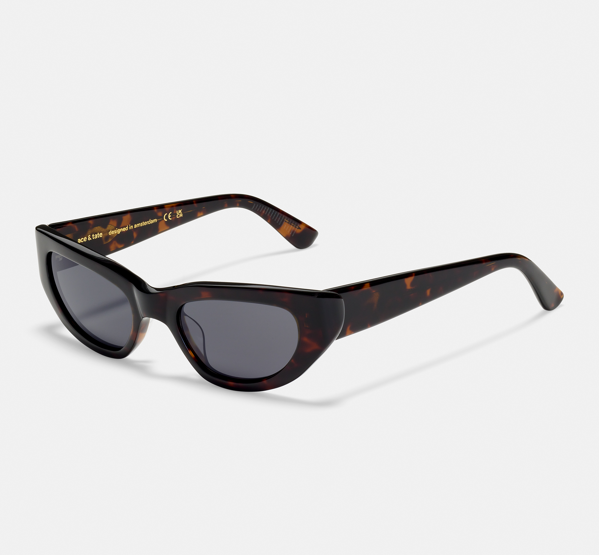 Ace & Tate Zaza sepia tortoise Sunglasses NWOT Zaza Sepia | Hexagonal Acetate Sunglasses | Ace & Tate main image 2