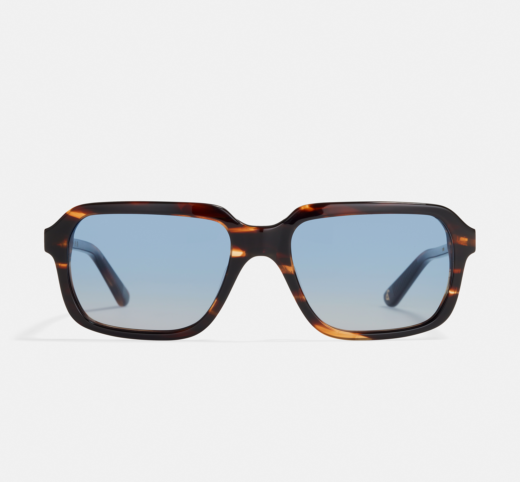 Pablo Tigerwood Gradient Lens | Square Acetate Sunglasses | Ace & Tate