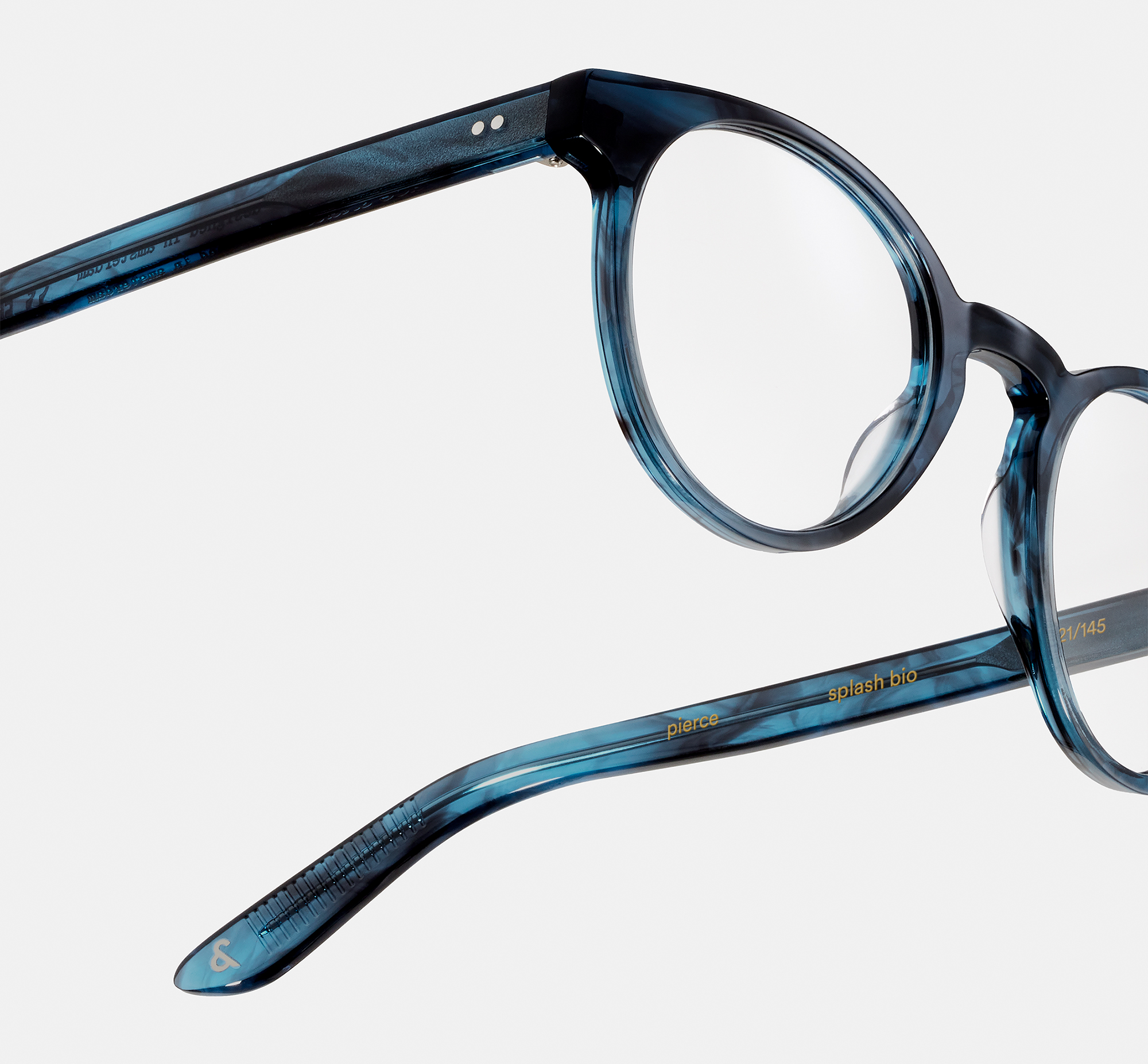 Pierce Large Tigerwood | Round Acetate Sunglasses | Ace & Tate