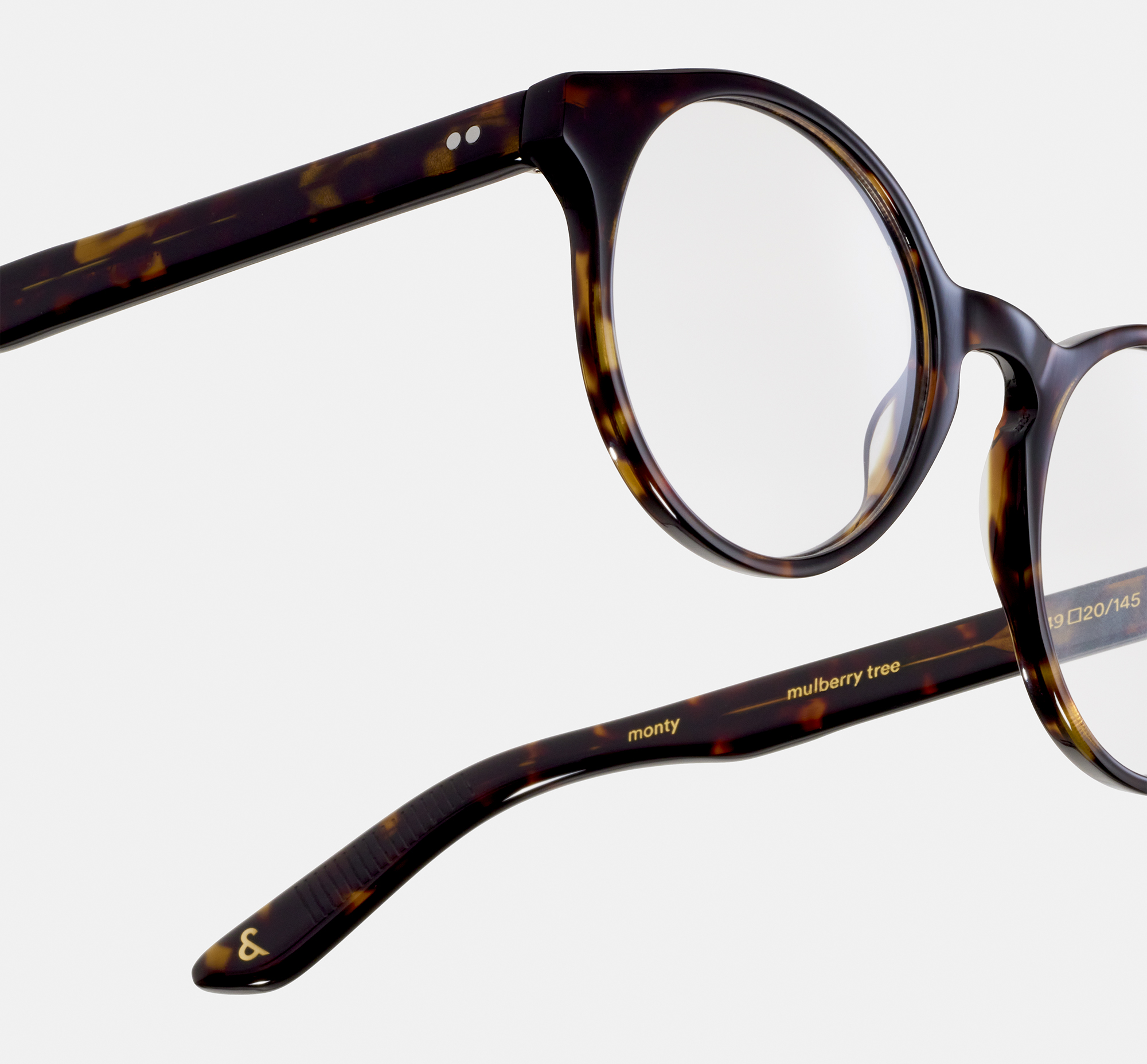 Monty Chocolate Chip | Round Acetate Sunglasses | Ace & Tate