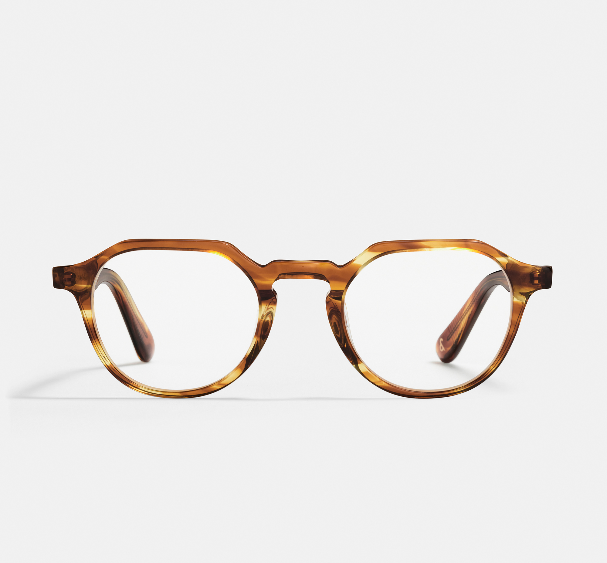 Rumi Tigerwood | Hexagonal Acetaat Brillen | Ace & Tate