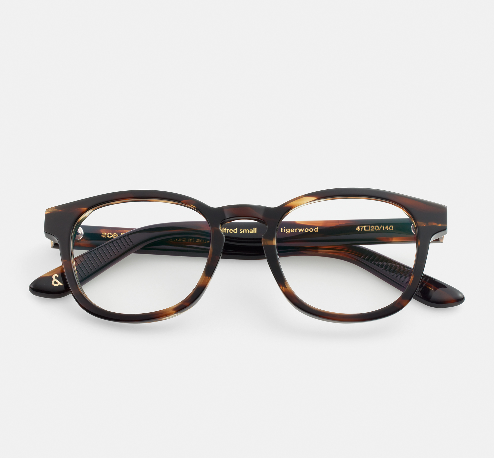Ace & Tate Alfred Small Tigerwood | Square Acetate Glasses | Ace & Tate Quality Report