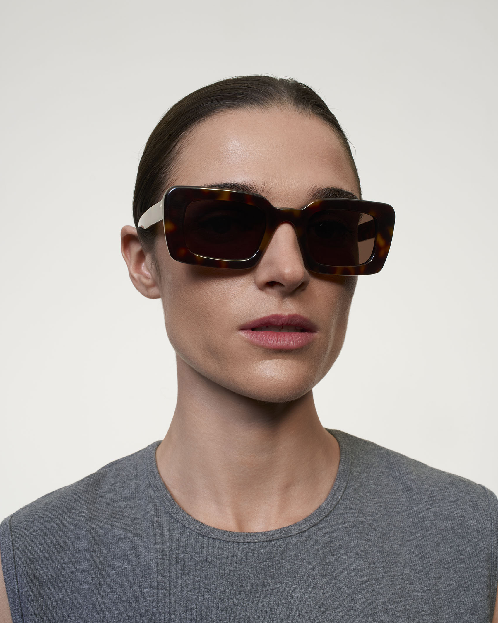 Jacques Mulberry Tree | Rectangular Acetate Sunglasses | Ace & Tate