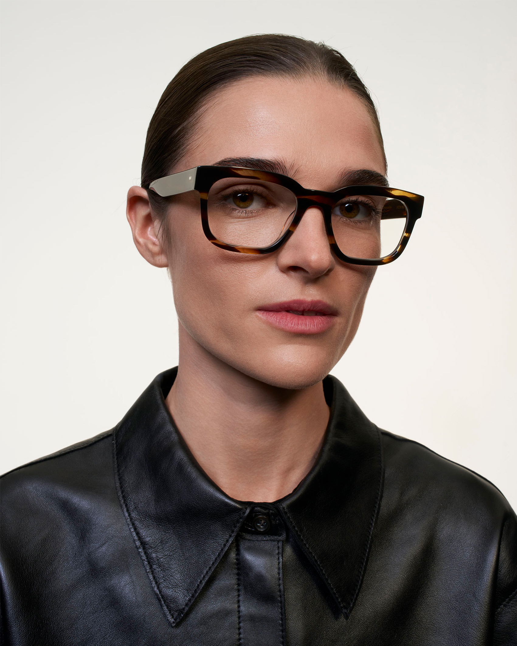 Chuck Tigerwood | Rectangular Acetate Glasses | Ace & Tate