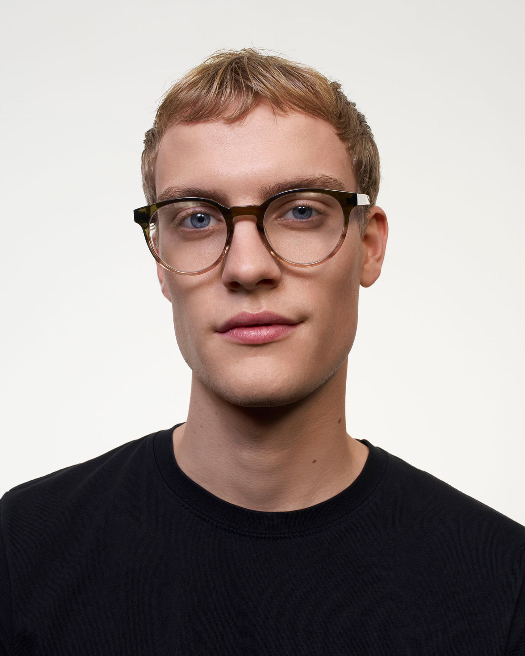 Pierce Large Tigerwood | Round Acetate Glasses | Ace & Tate