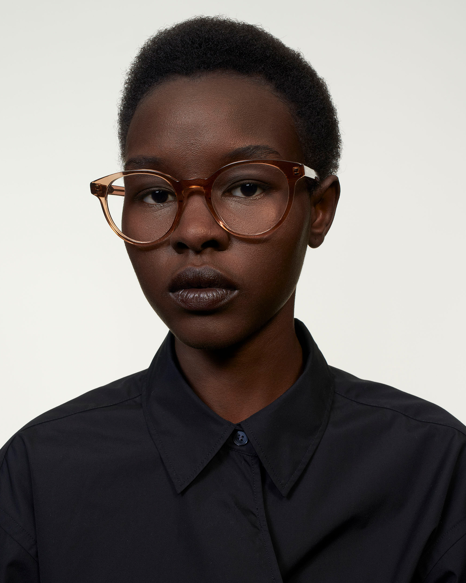 Pierce Extra Large Tigerwood | Round Acetate Glasses | Ace & Tate