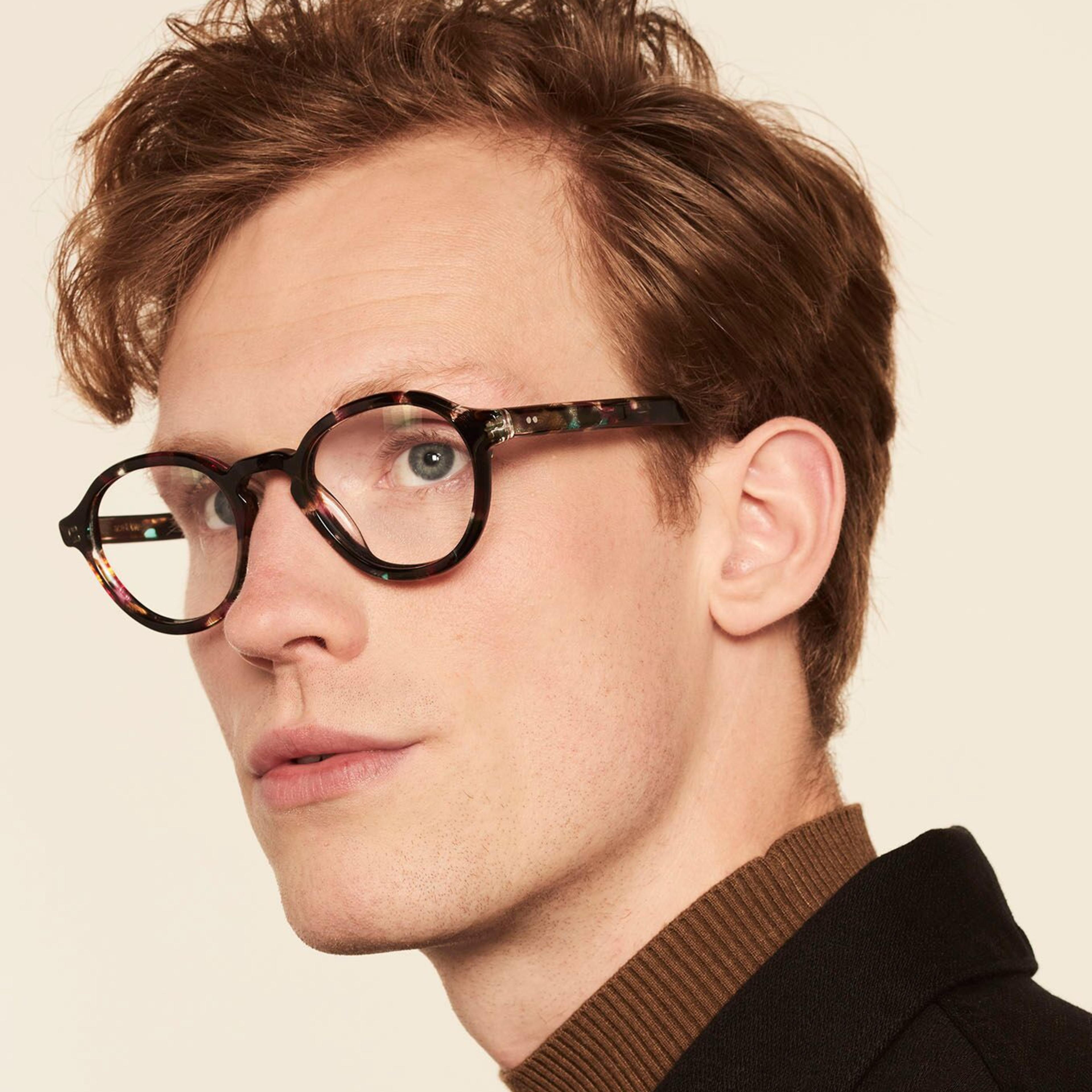 Ace & Tate Optiques | Ronde Acétate in Noir, Bleu, Marron, Rose