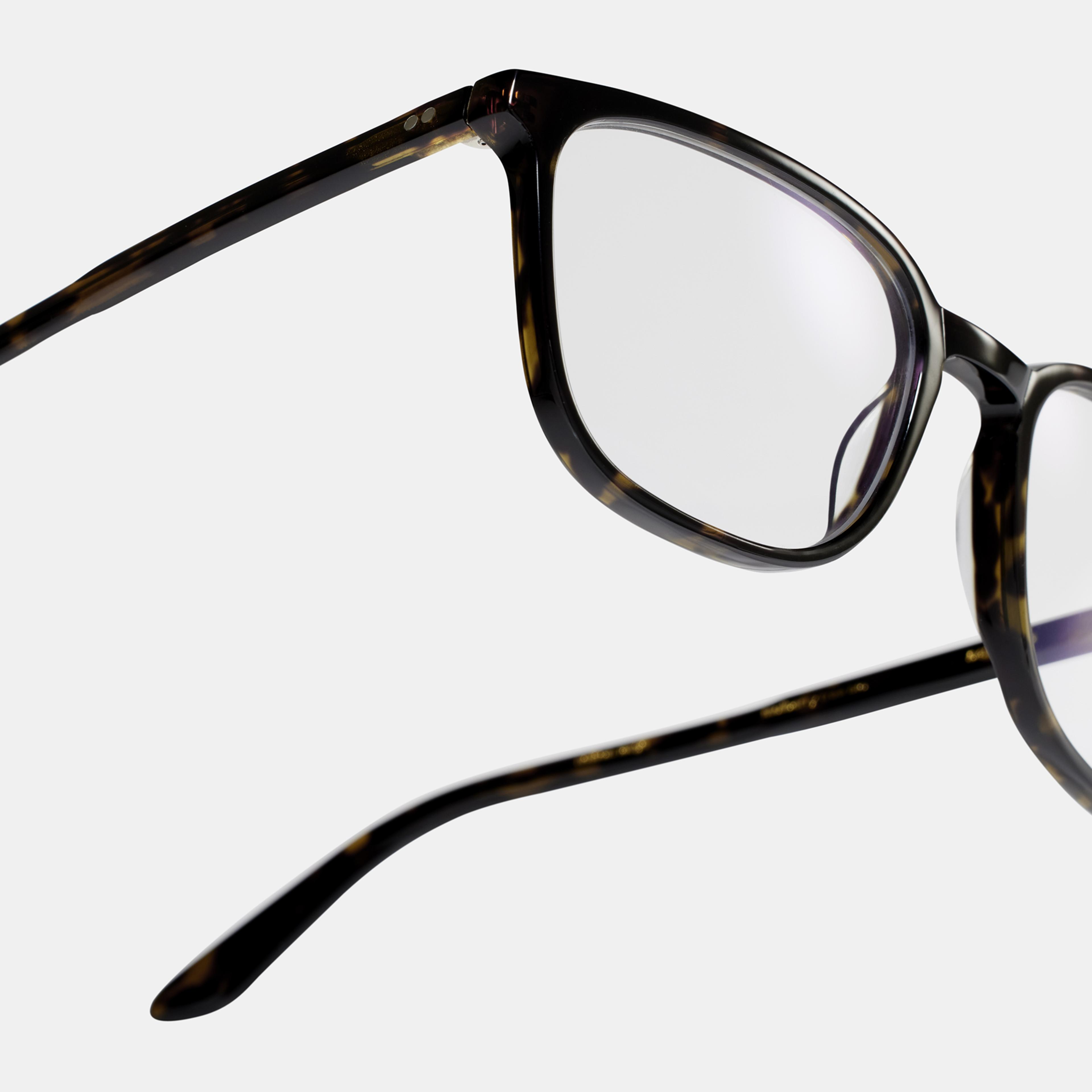 Ace & Tate Glasses | Rectangle Acetate in tortoise
