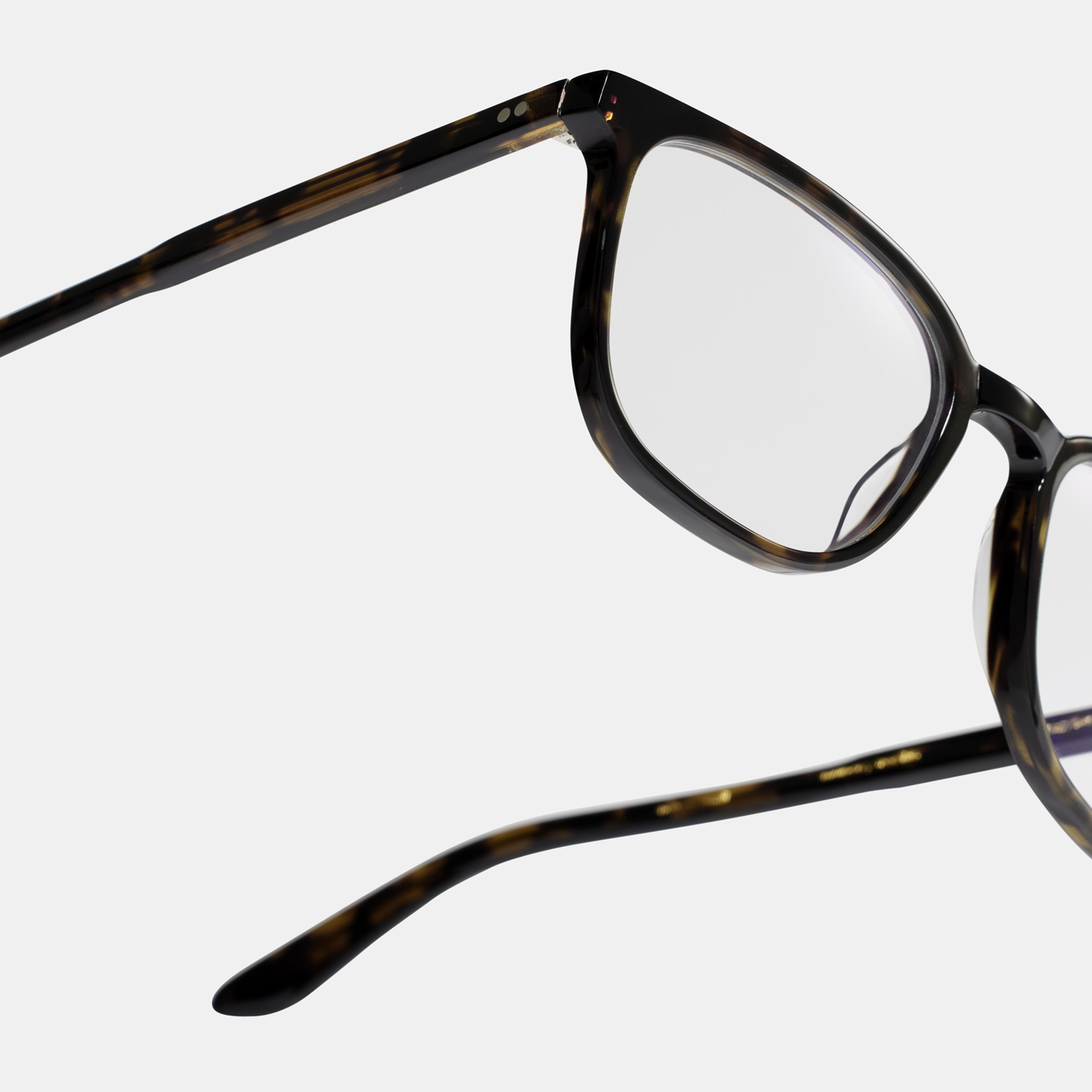 Ace & Tate Glasses | Rectangle Acetate in tortoise