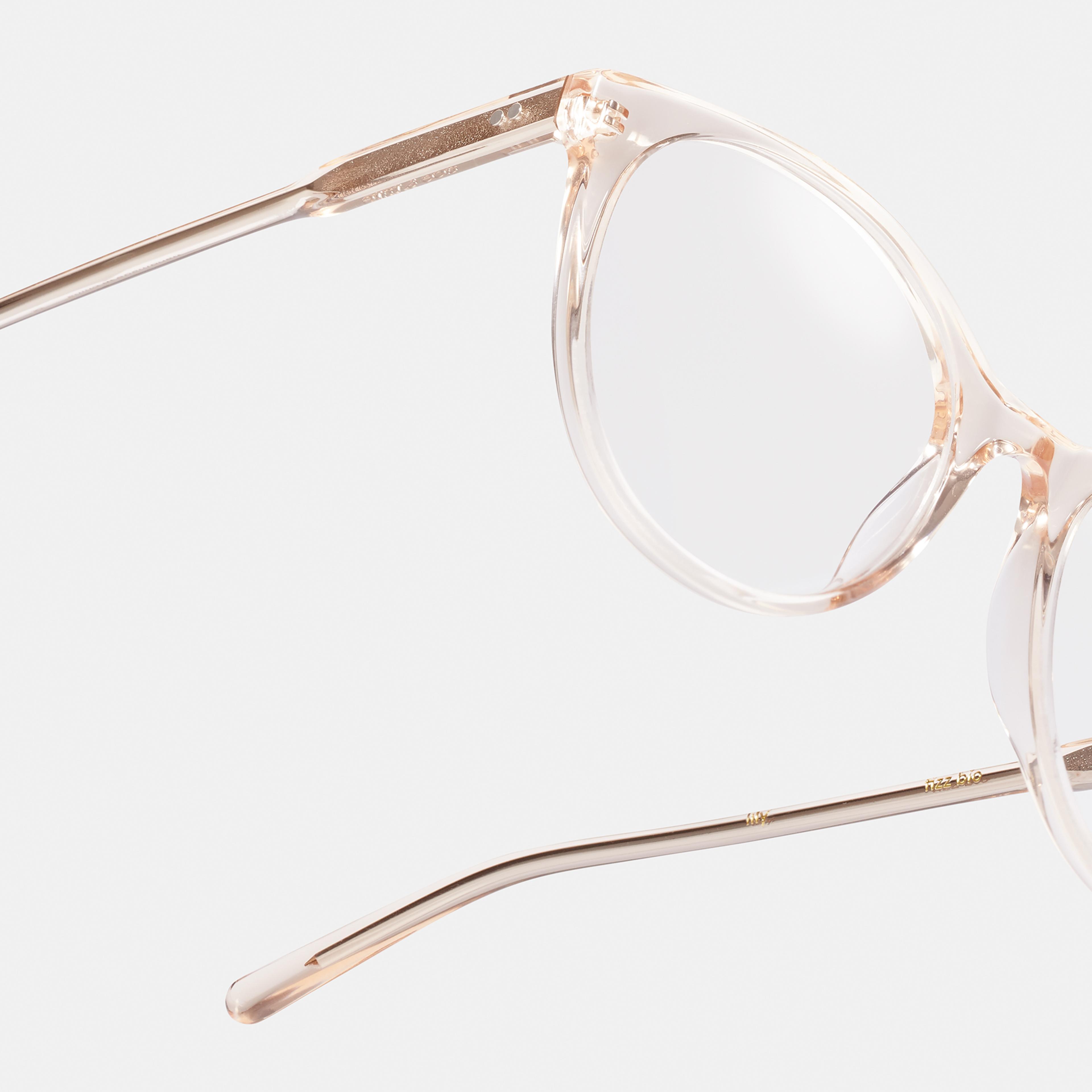 Ace & Tate Gafas | Redonda Acetato in Transparente