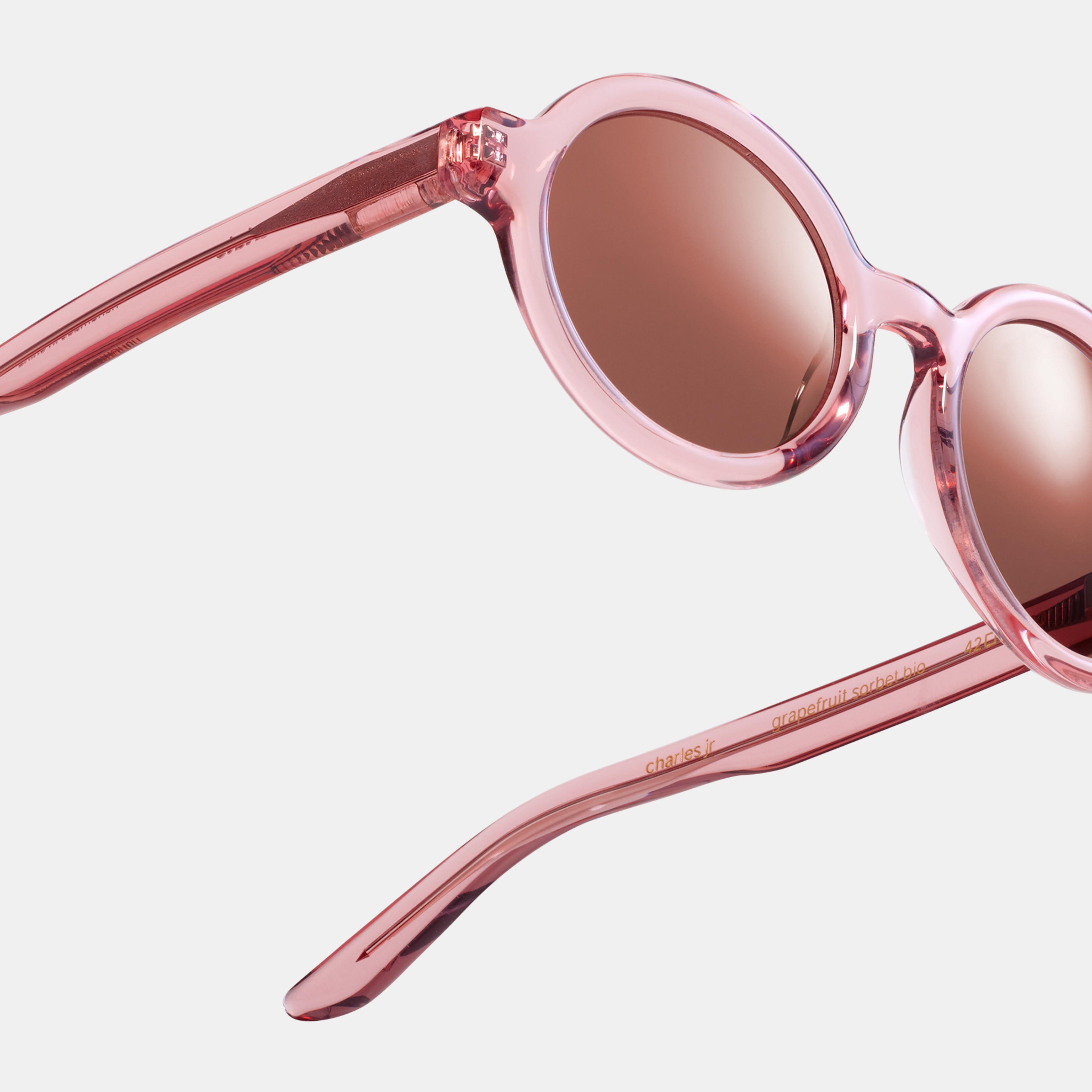 Ace & Tate Solaires | Ronde Renew bio-acétate in Violet