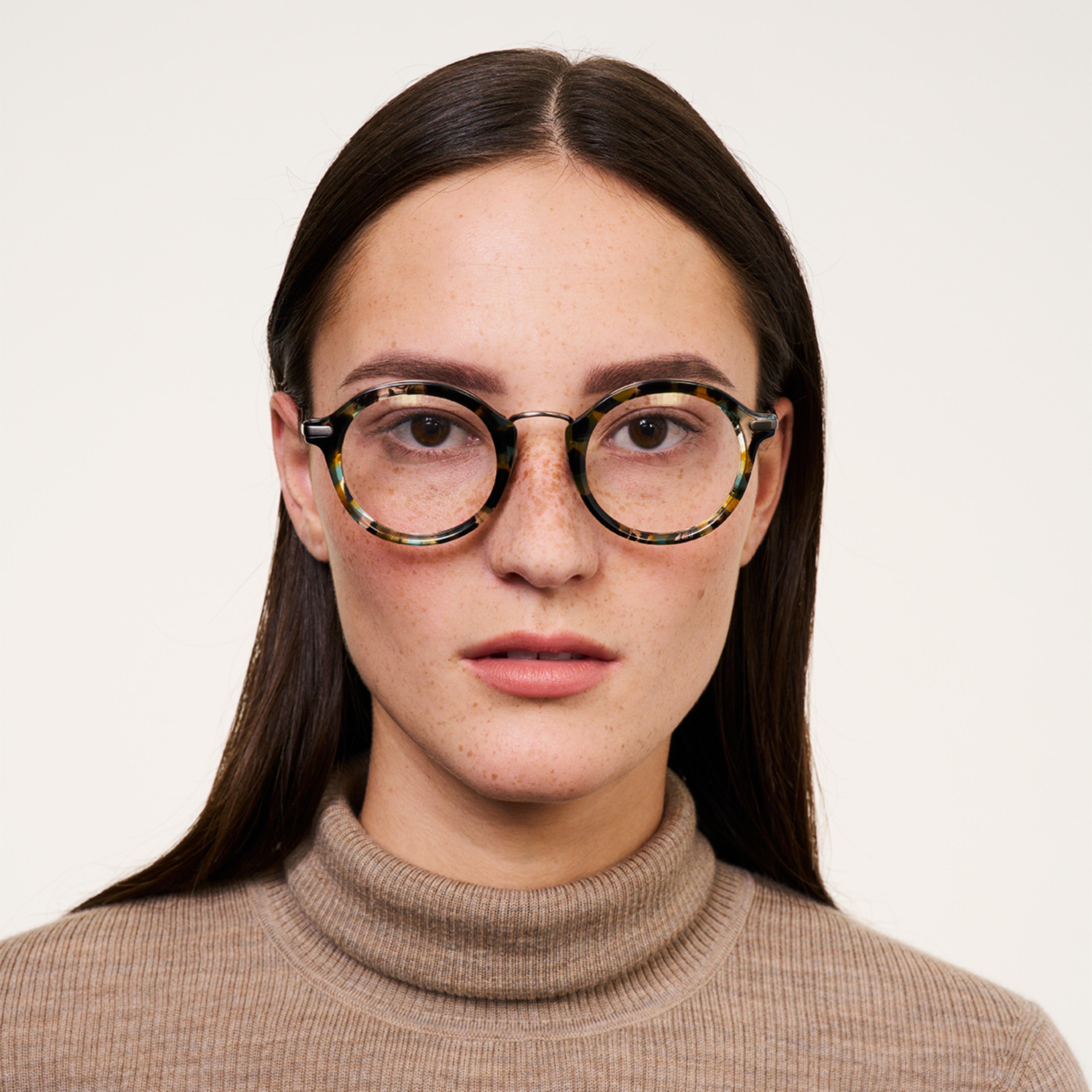 Ace & Tate Glasses |  Metal in Black, Blue, Yellow