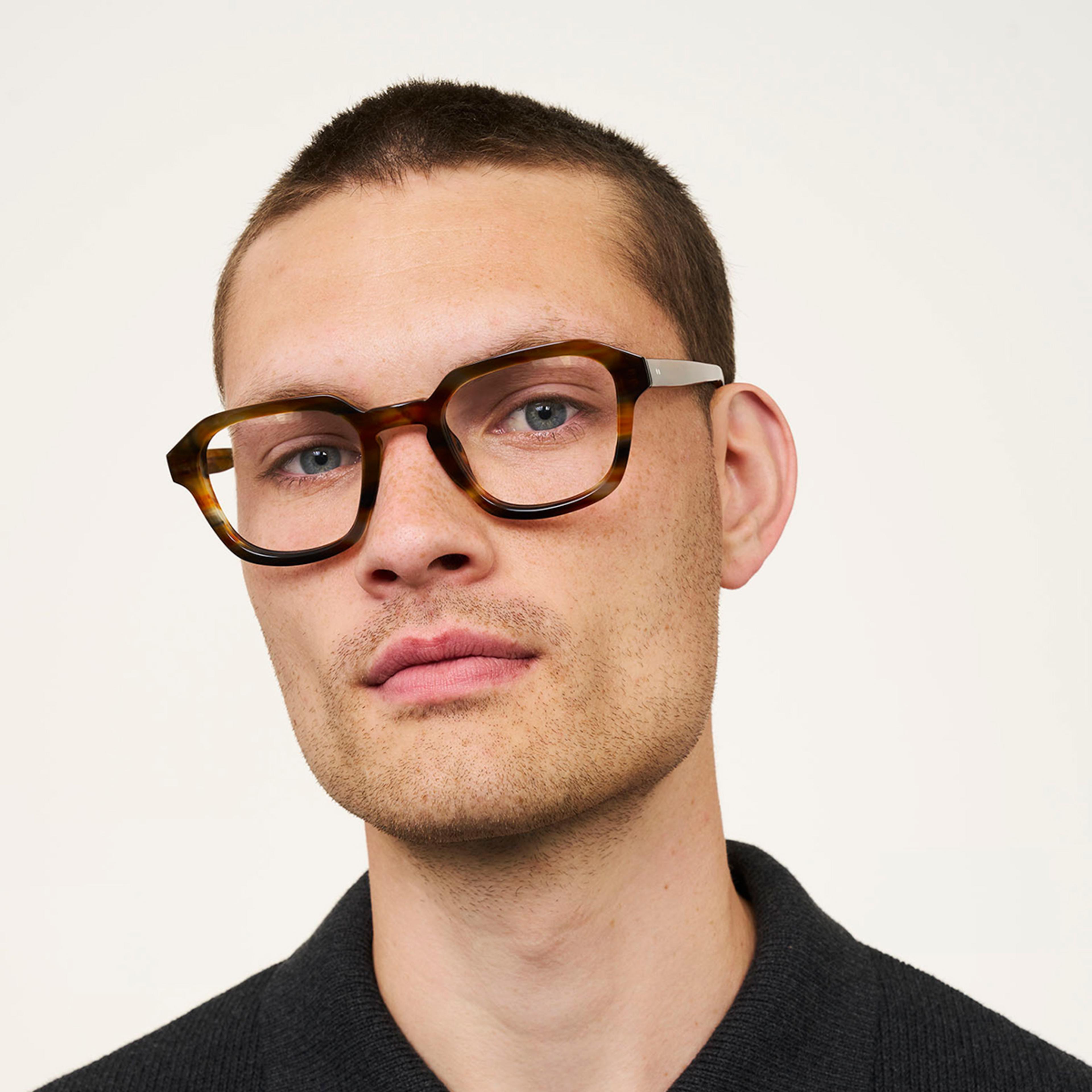 Ace & Tate Brillen |  Bio-Acetat in Blau