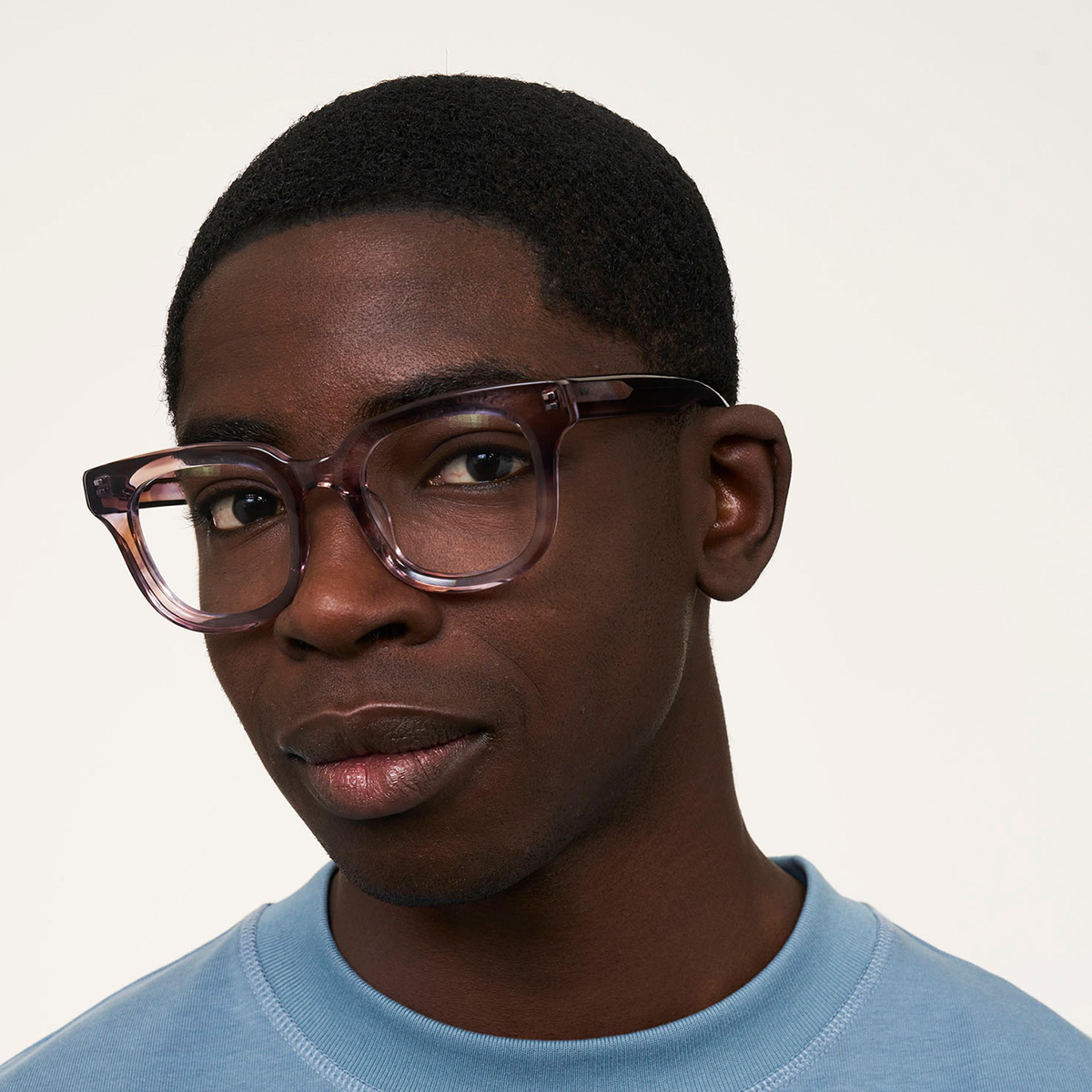 Ace & Tate Brillen | Rund Acetat in Violett