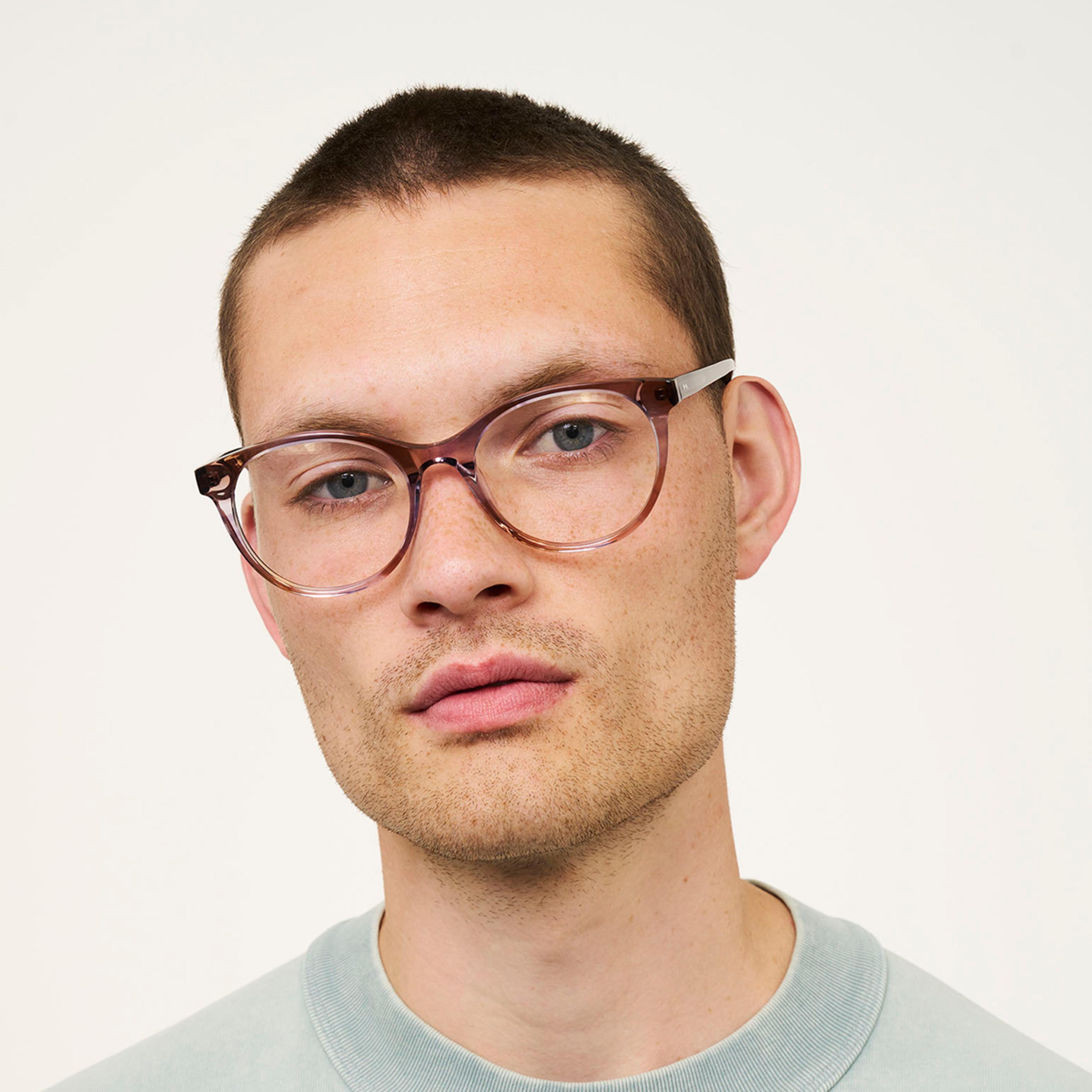 Ace & Tate Brillen | Oval Acetaat in Paars