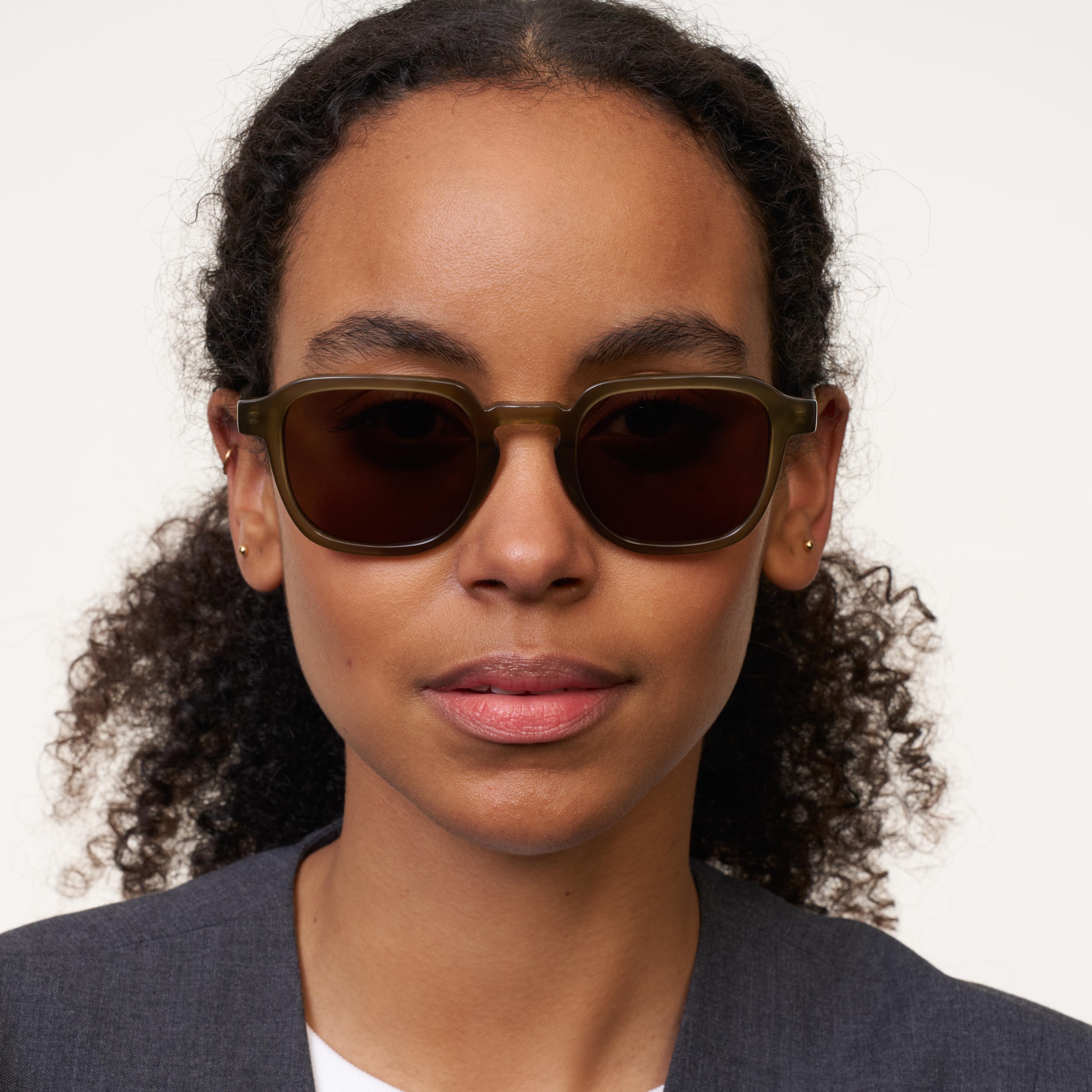 Ace & Tate Sunglasses |  Acetate in Green