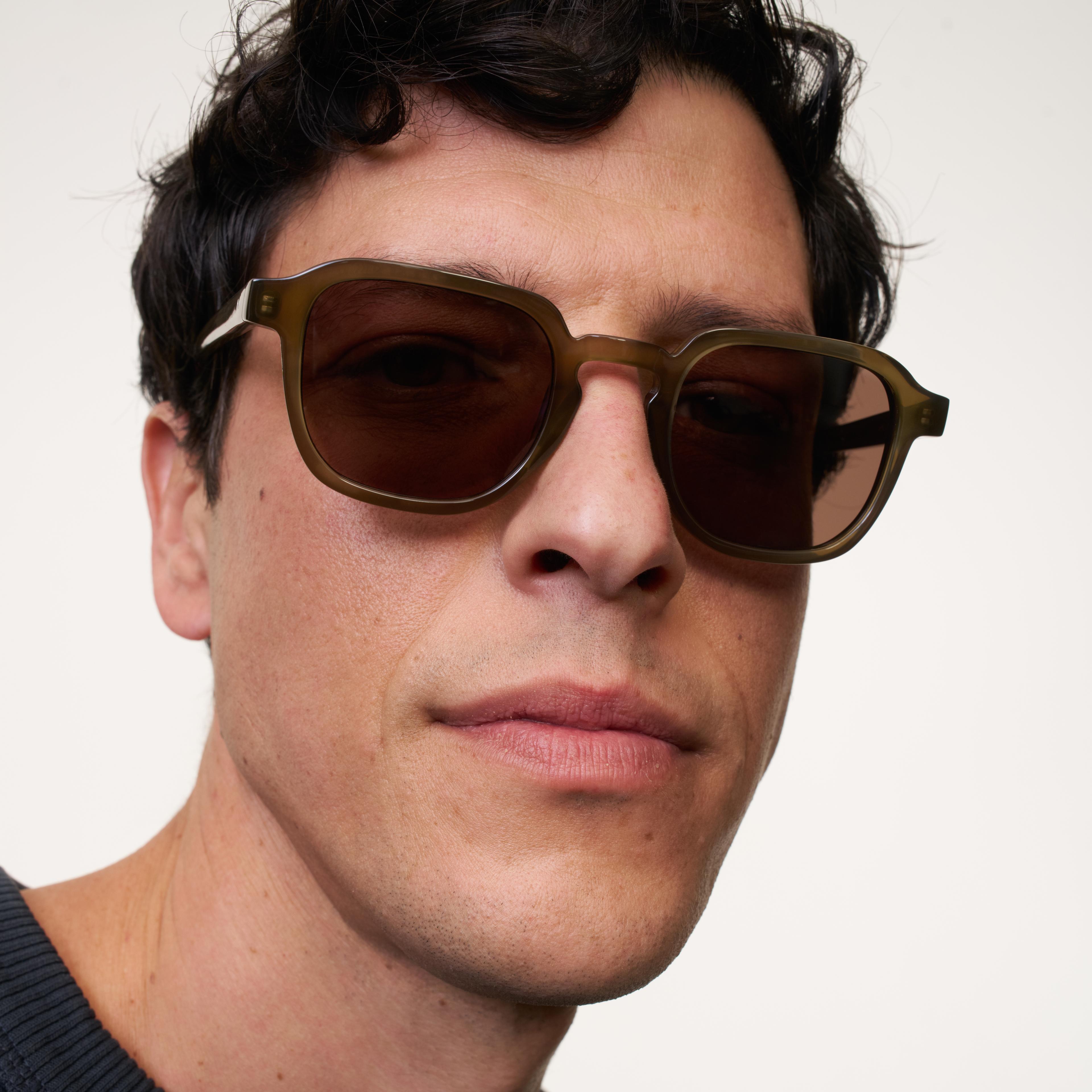 Ace & Tate Sunglasses |  Acetate in Green