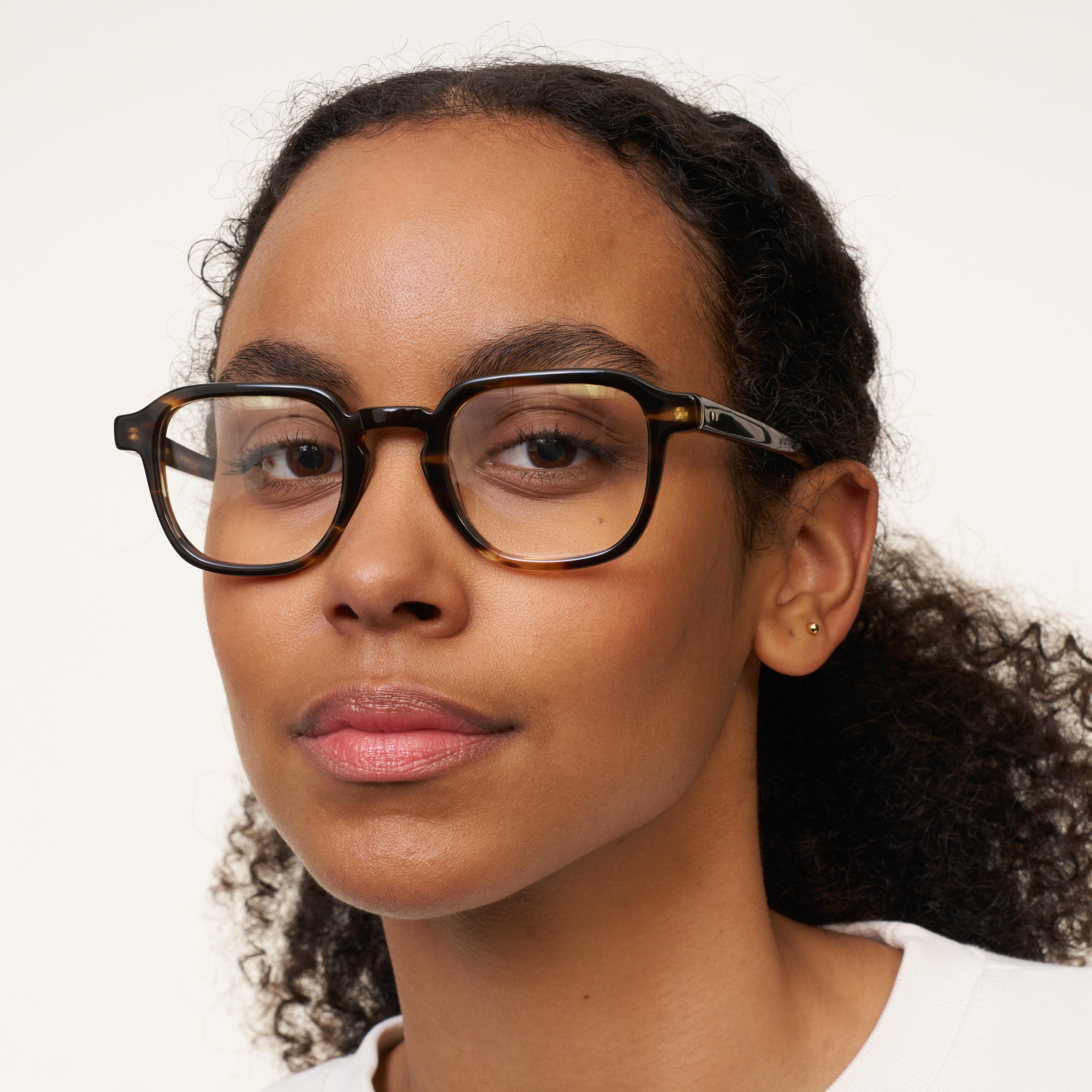 Ace & Tate Glasses |  Acetate in Brown