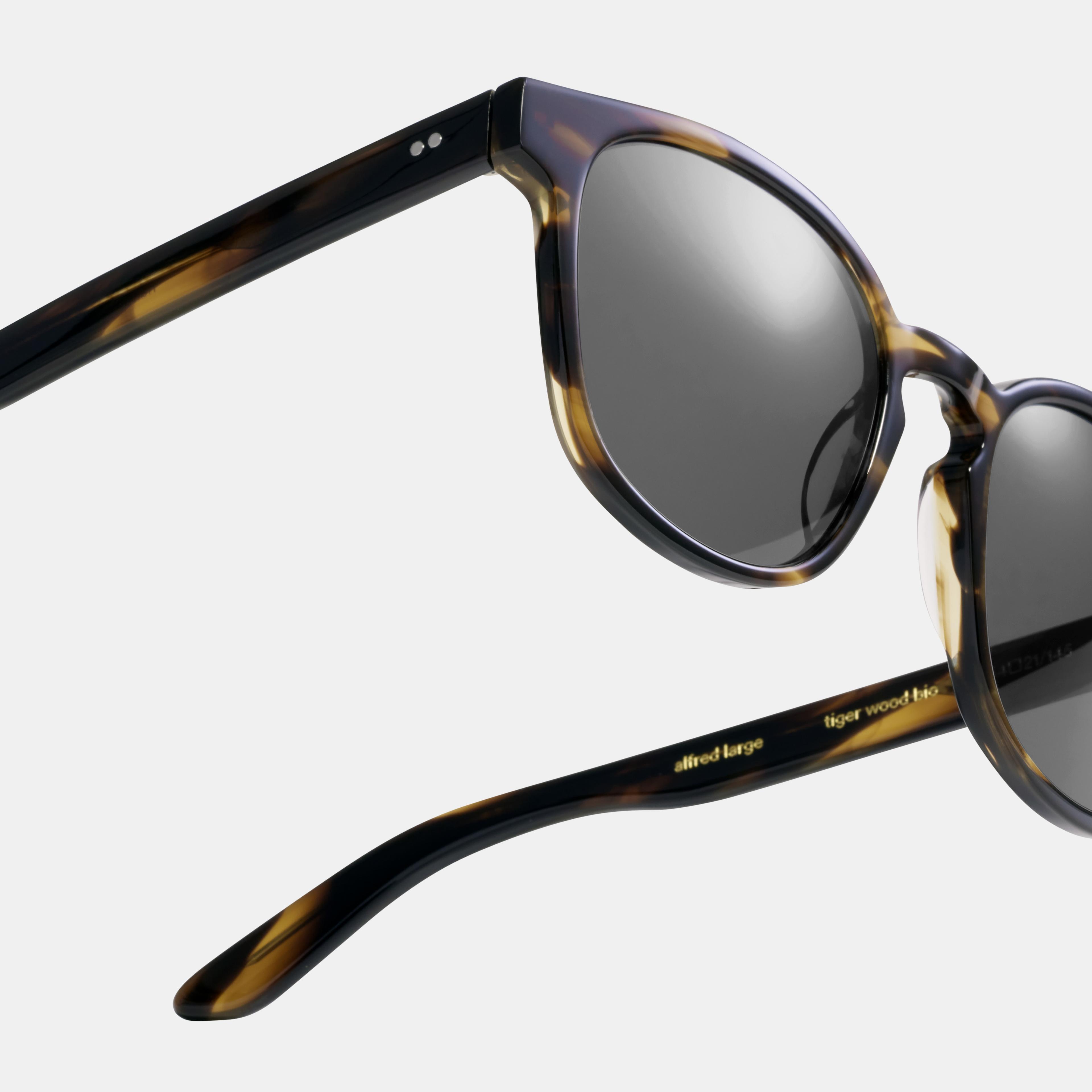Ace & Tate Sonnenbrillen | Quadratisch Acetat in Braun, Orange