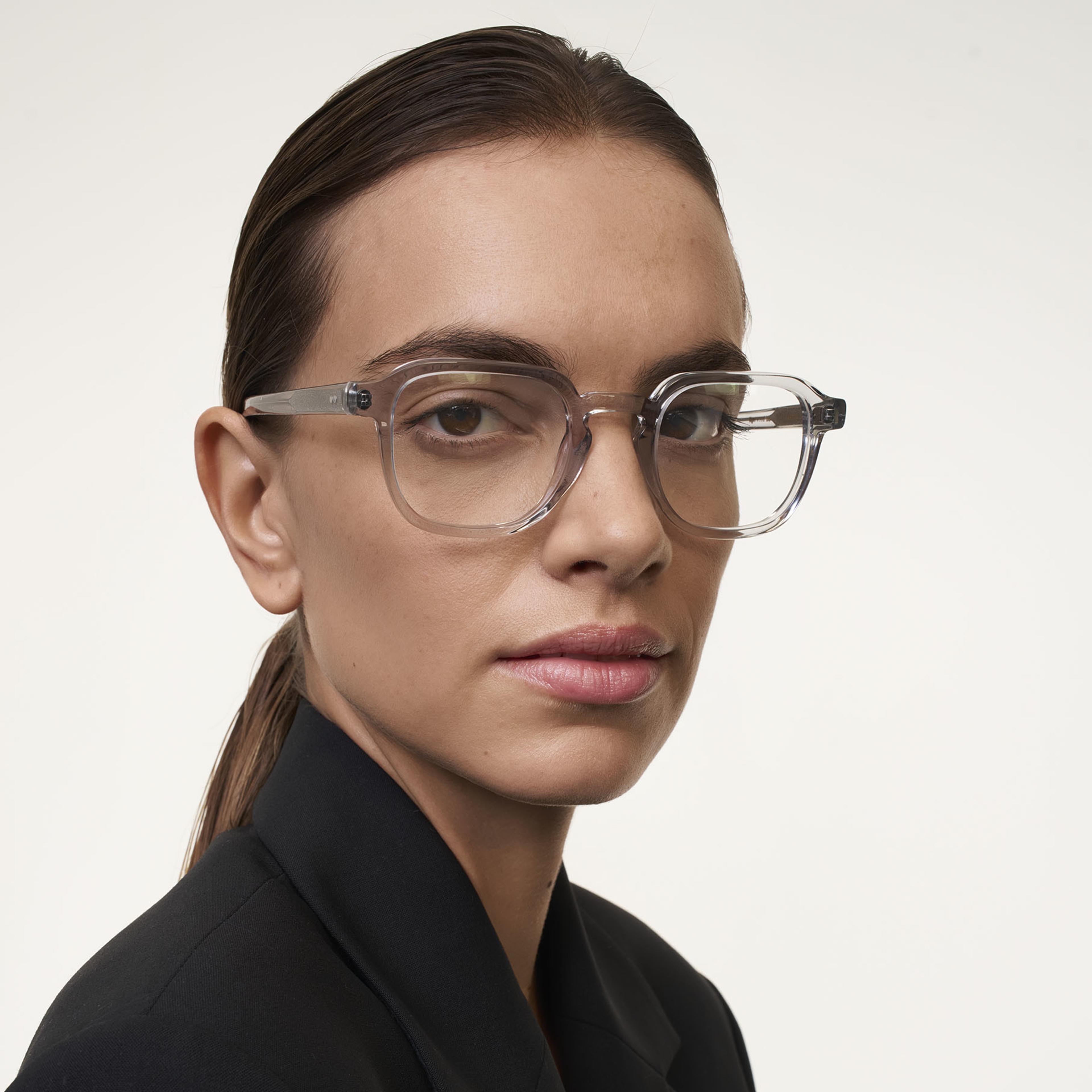 Ace & Tate Brillen |  Acetat in Transparent, Grau