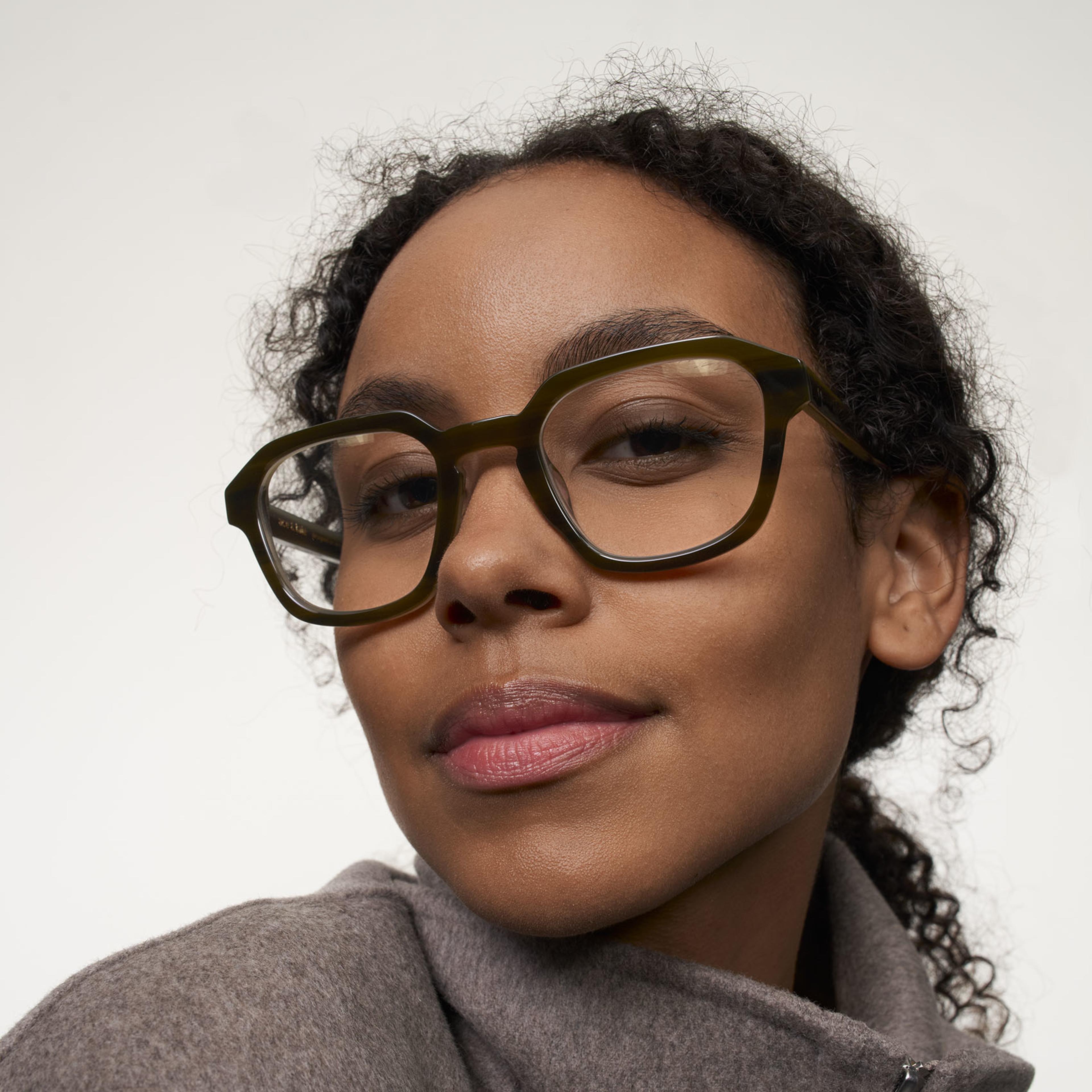 Ace & Tate Gafas |  Acetato in Verde, Gris