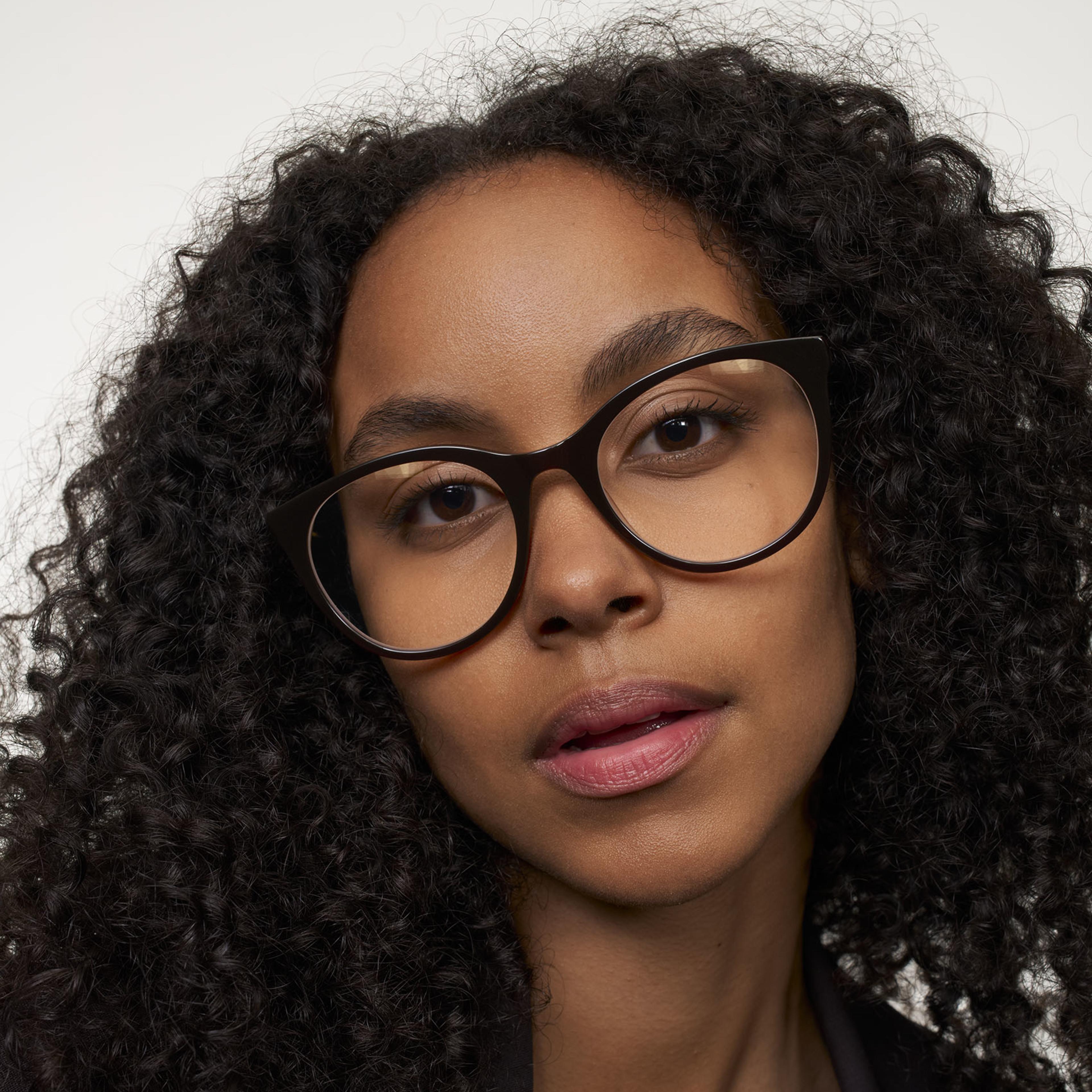 Ace & Tate Glasses | Oval Acetate in Red