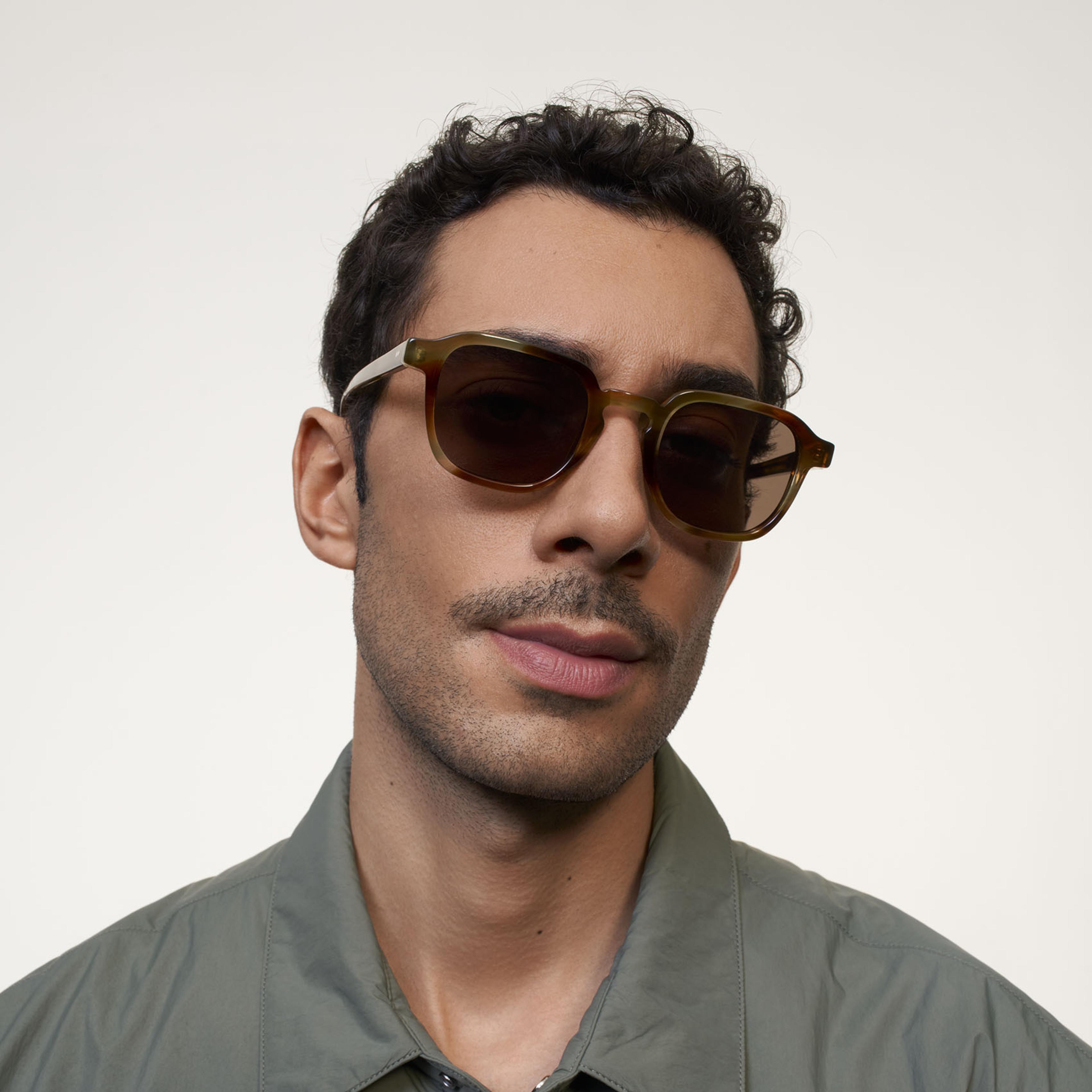 Ace & Tate Sunglasses |  Acetate in Orange, Yellow, Brown, Green