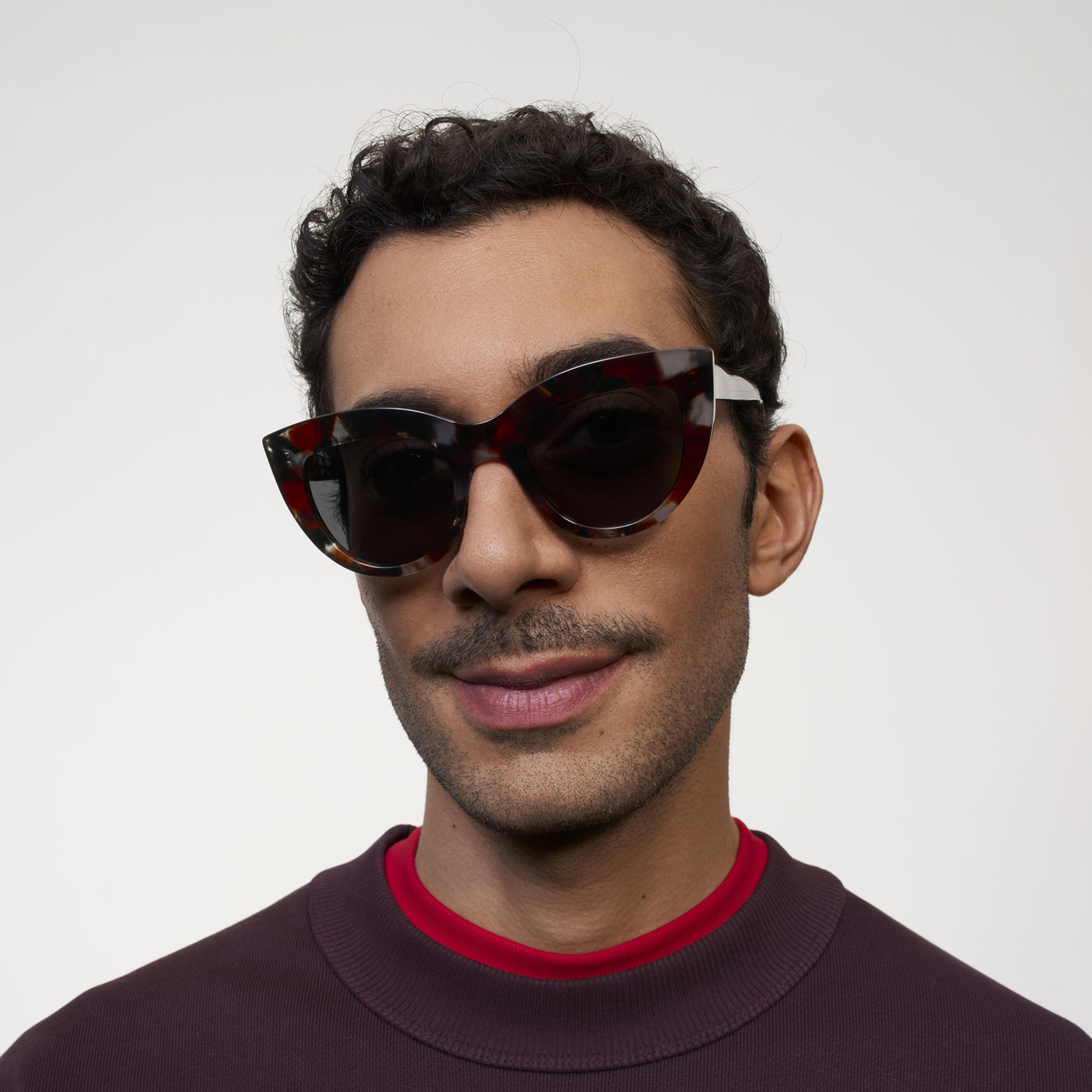 Ace & Tate Sonnenbrillen |  Acetat in Schwarz, Blau, Braun