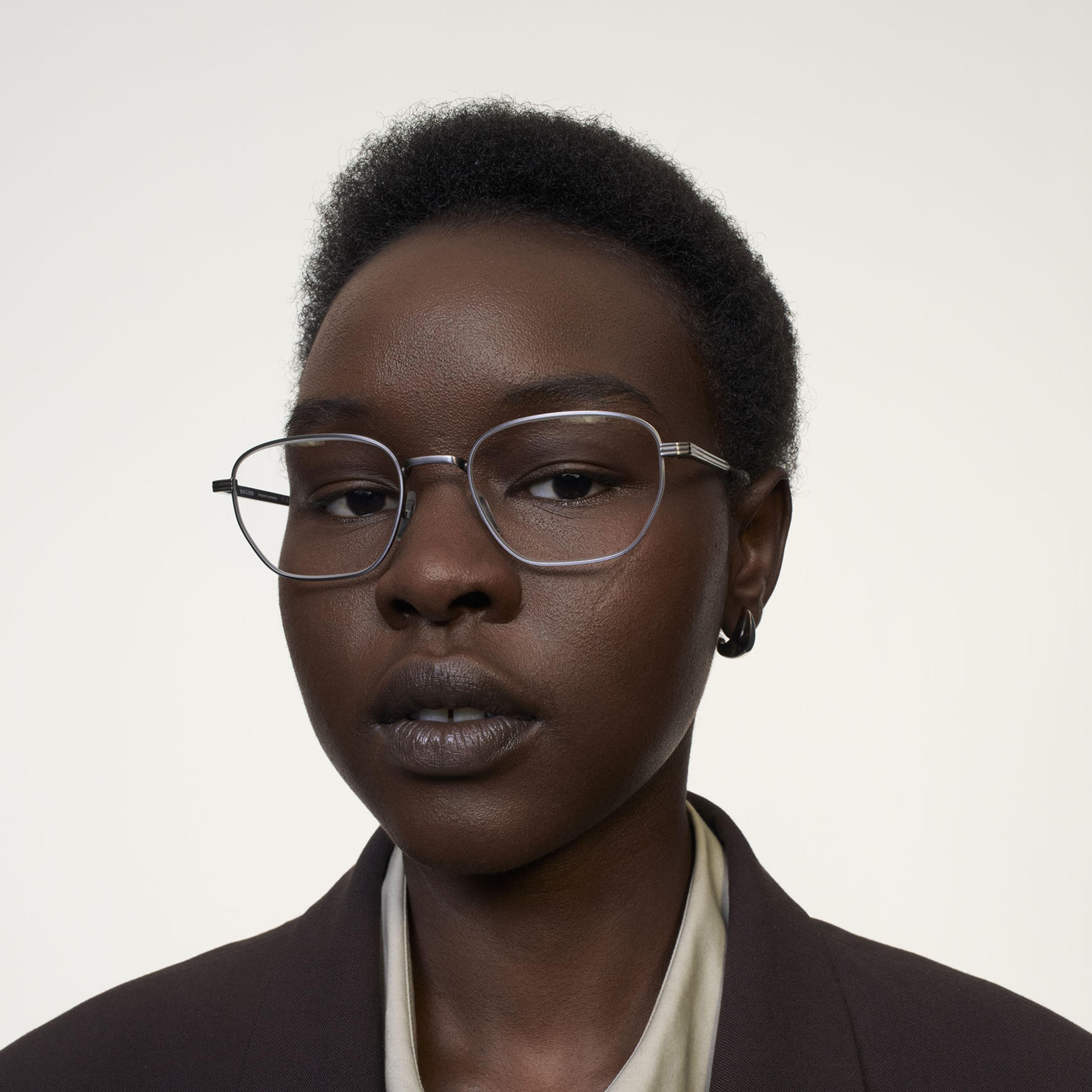 Ace & Tate Brillen | Hexagonal Metaal in Grijs