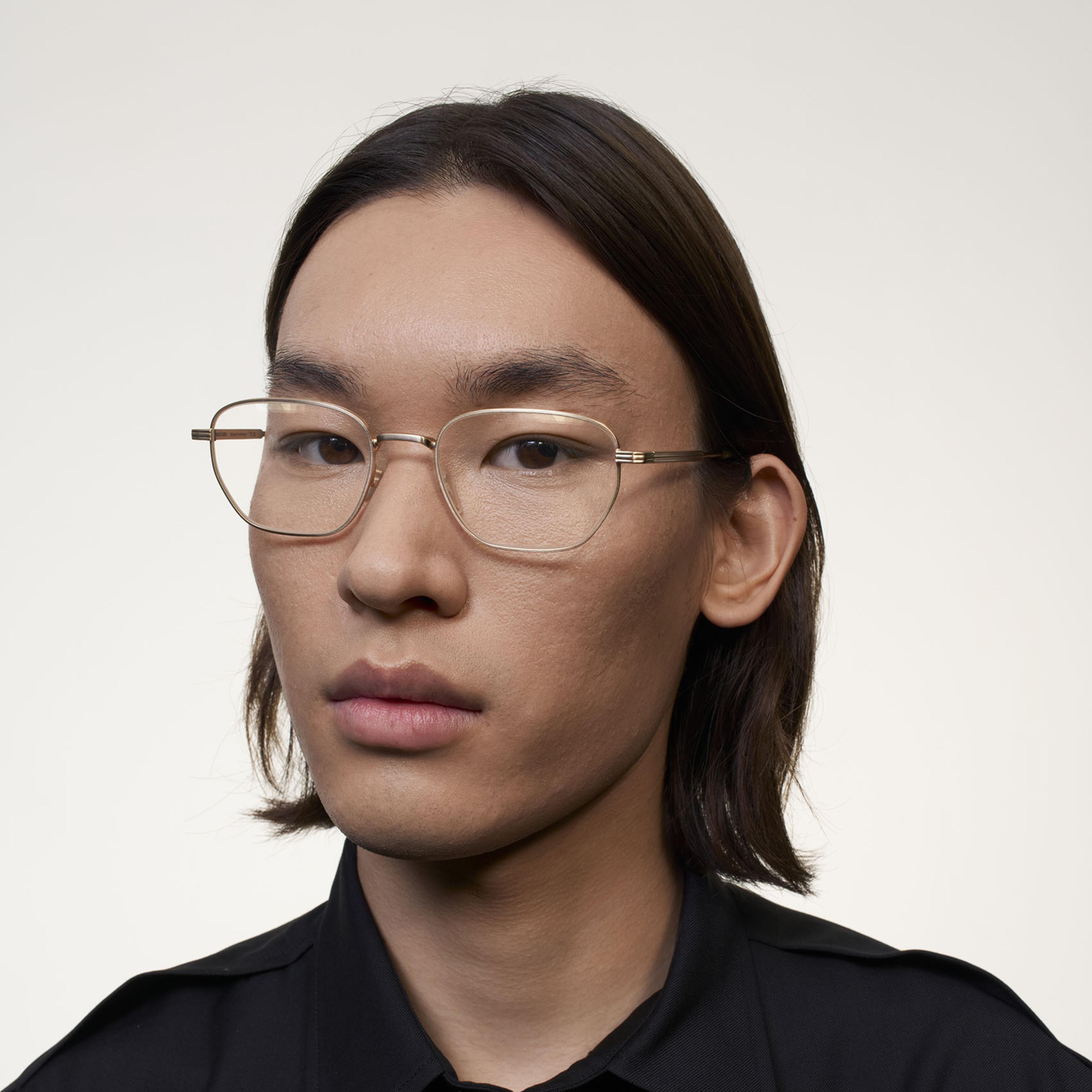 Ace & Tate Gafas | Hexagonal metal in Oro