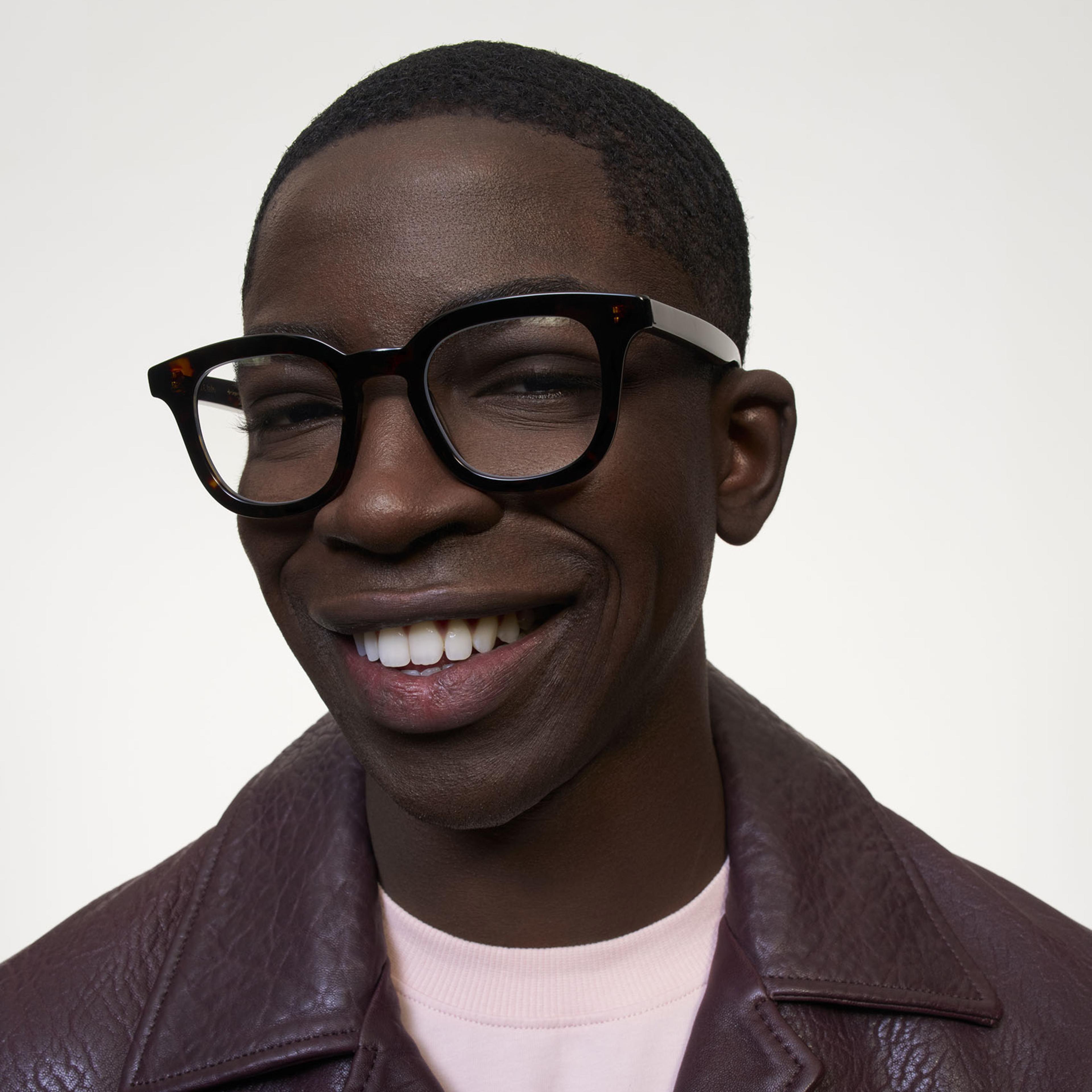 Ace & Tate Bobby in Mulberry Tree Ace & Tate Glasses | Square Acetate in tortoise