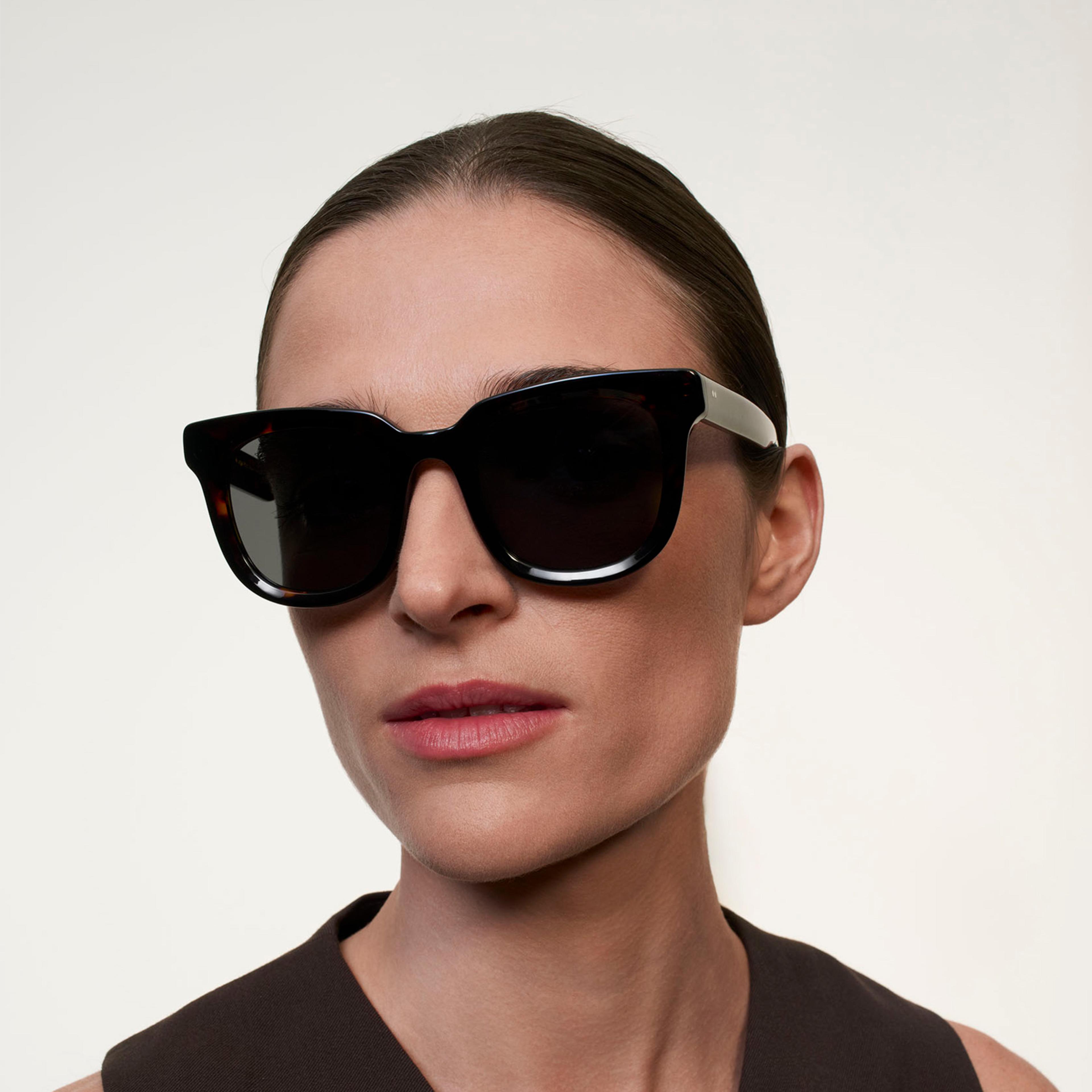 Ace & Tate Sonnenbrillen | Rund Acetat in Braun