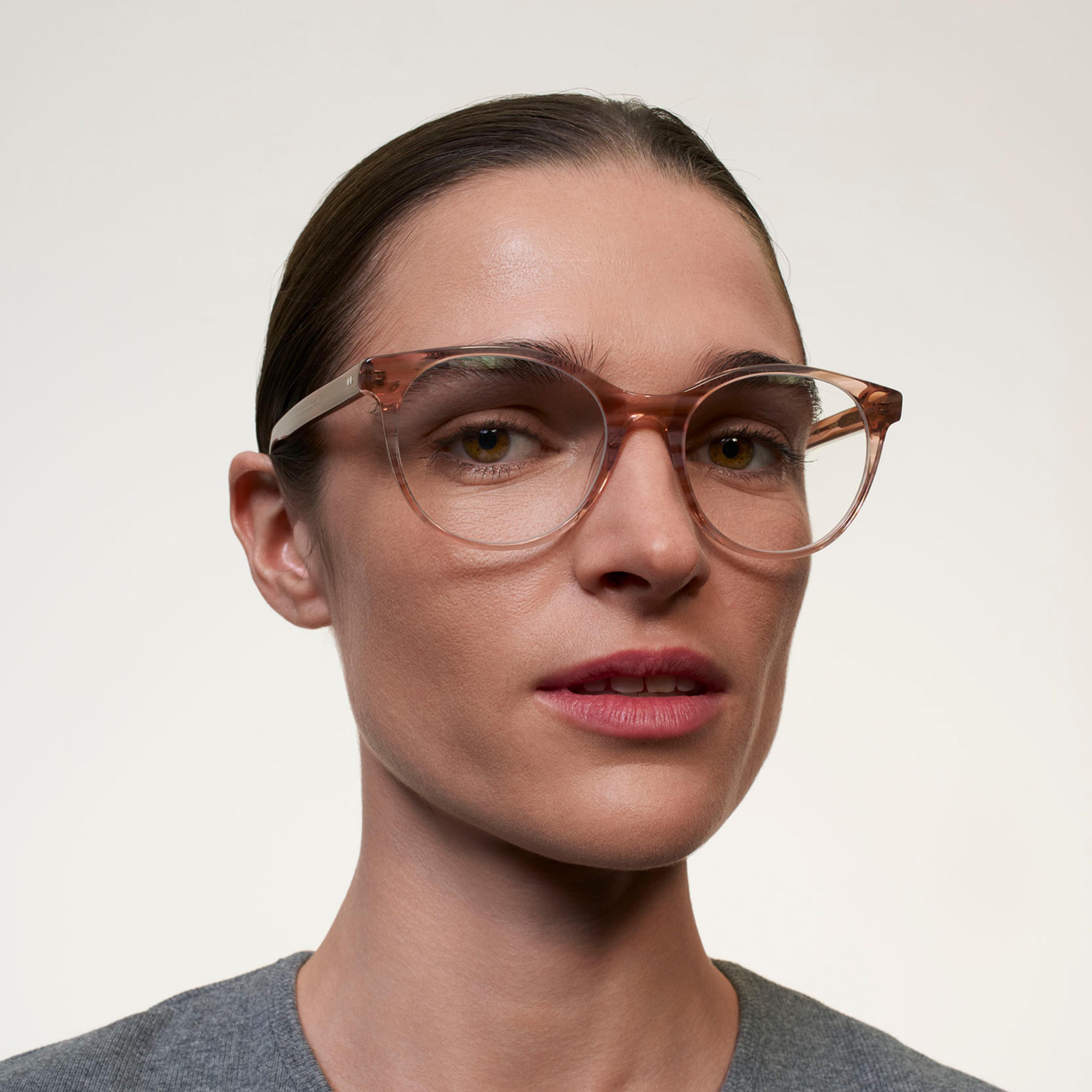 Ace & Tate Optiques | Ronde Acétate in Rose