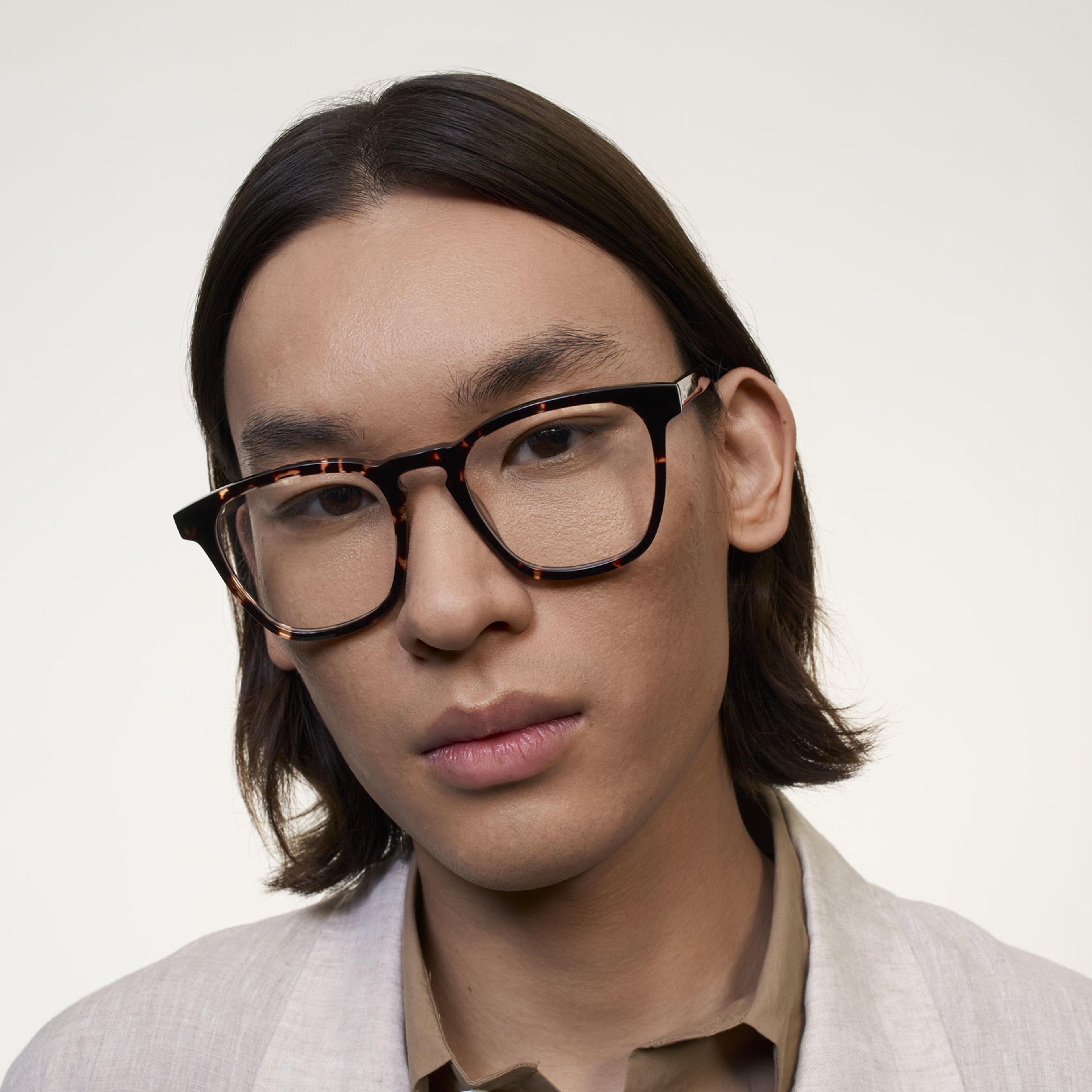 Ace & Tate Glasses | Square Acetate in 