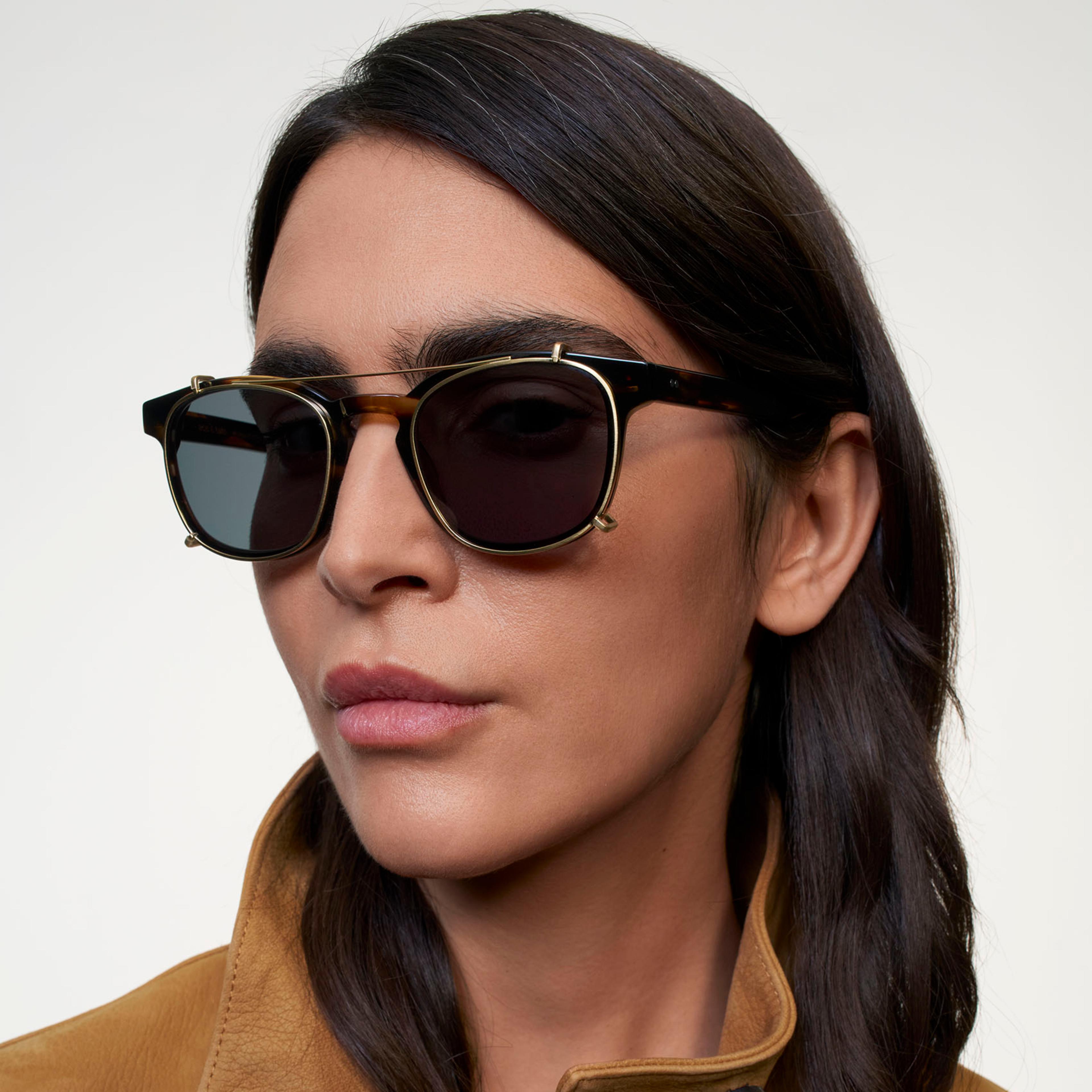 Ace & Tate Clip-on sunglasses