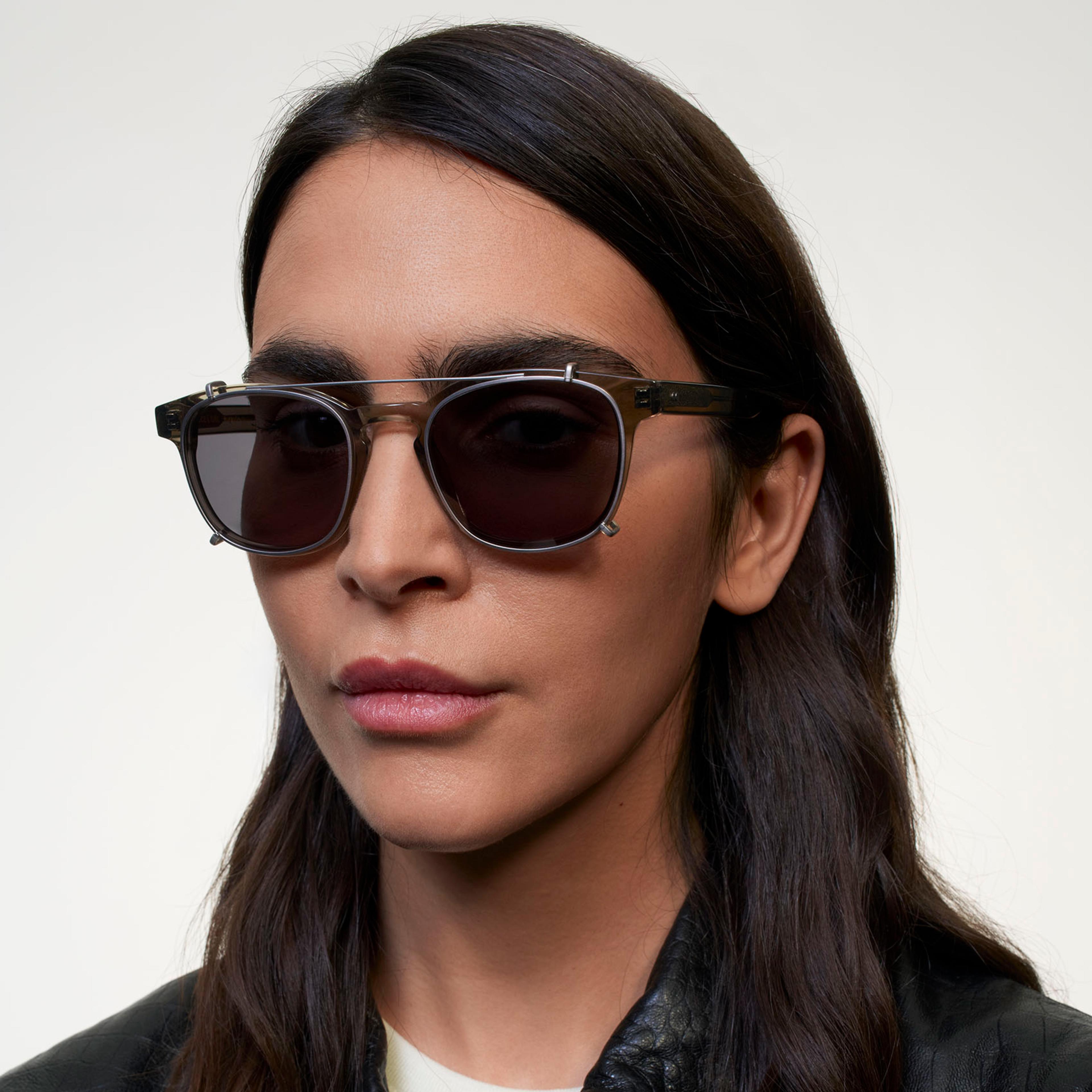 Ace & Tate Clip-on sunglasses