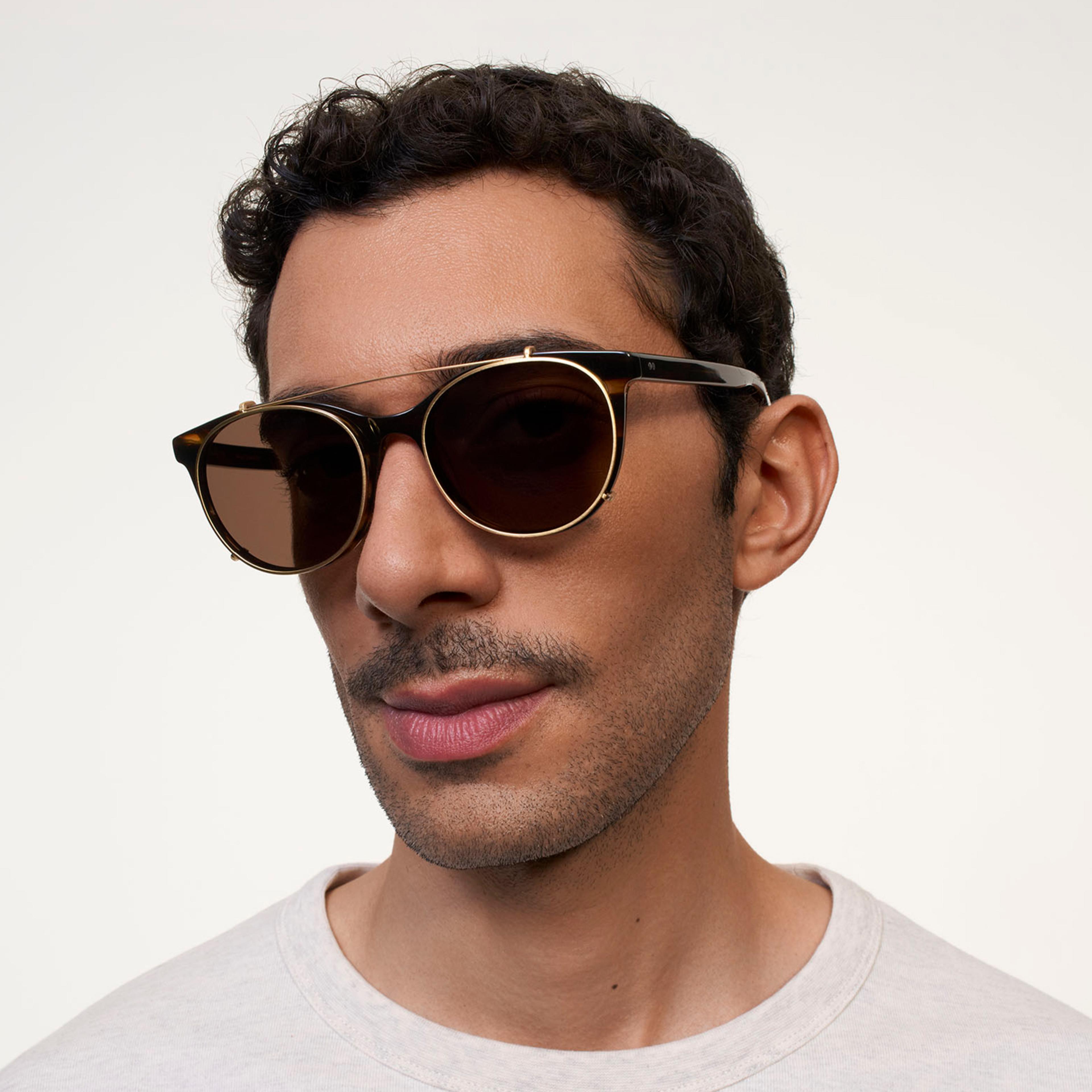 Ace & Tate Clip-on sunglasses