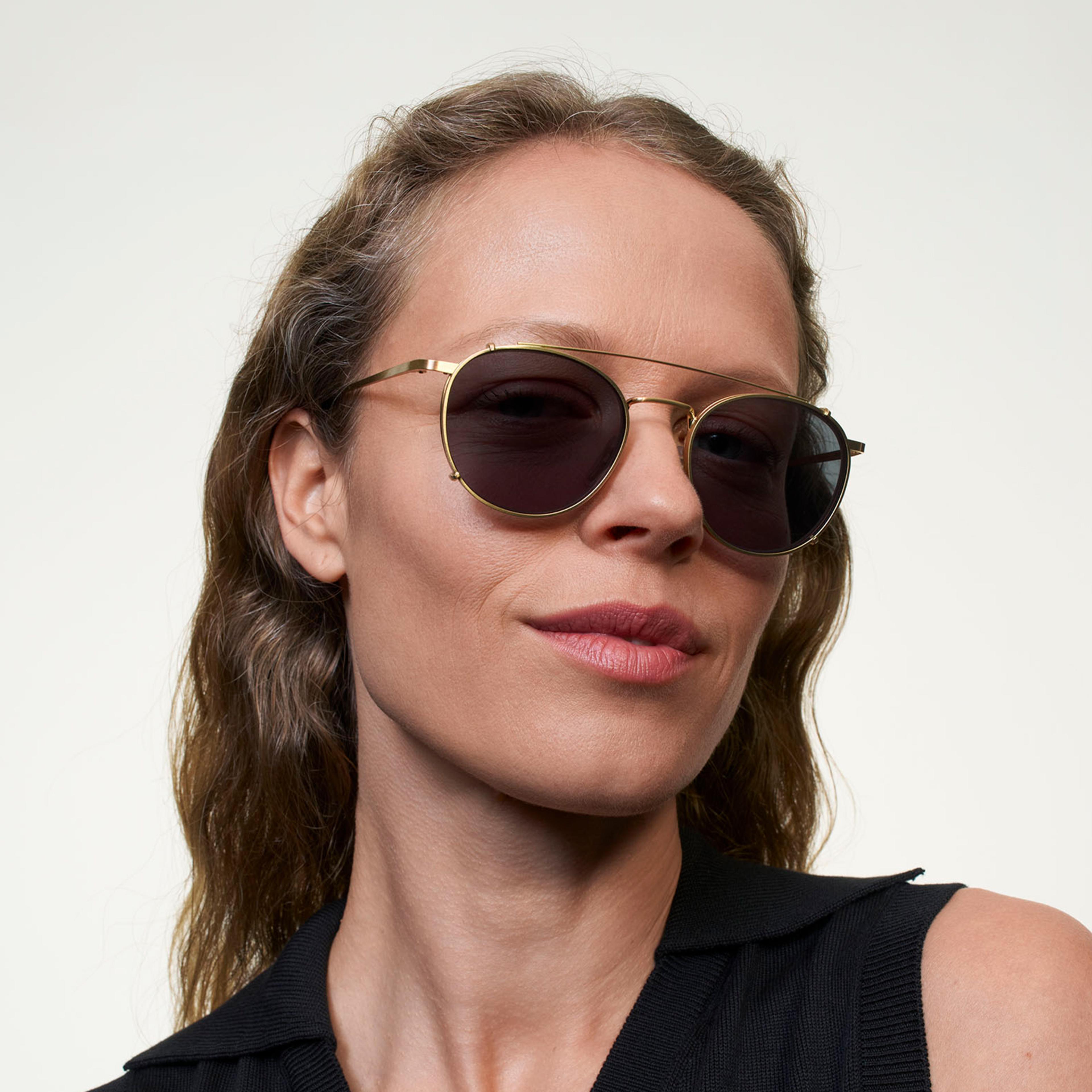 Ace & Tate Clip-on sunglasses