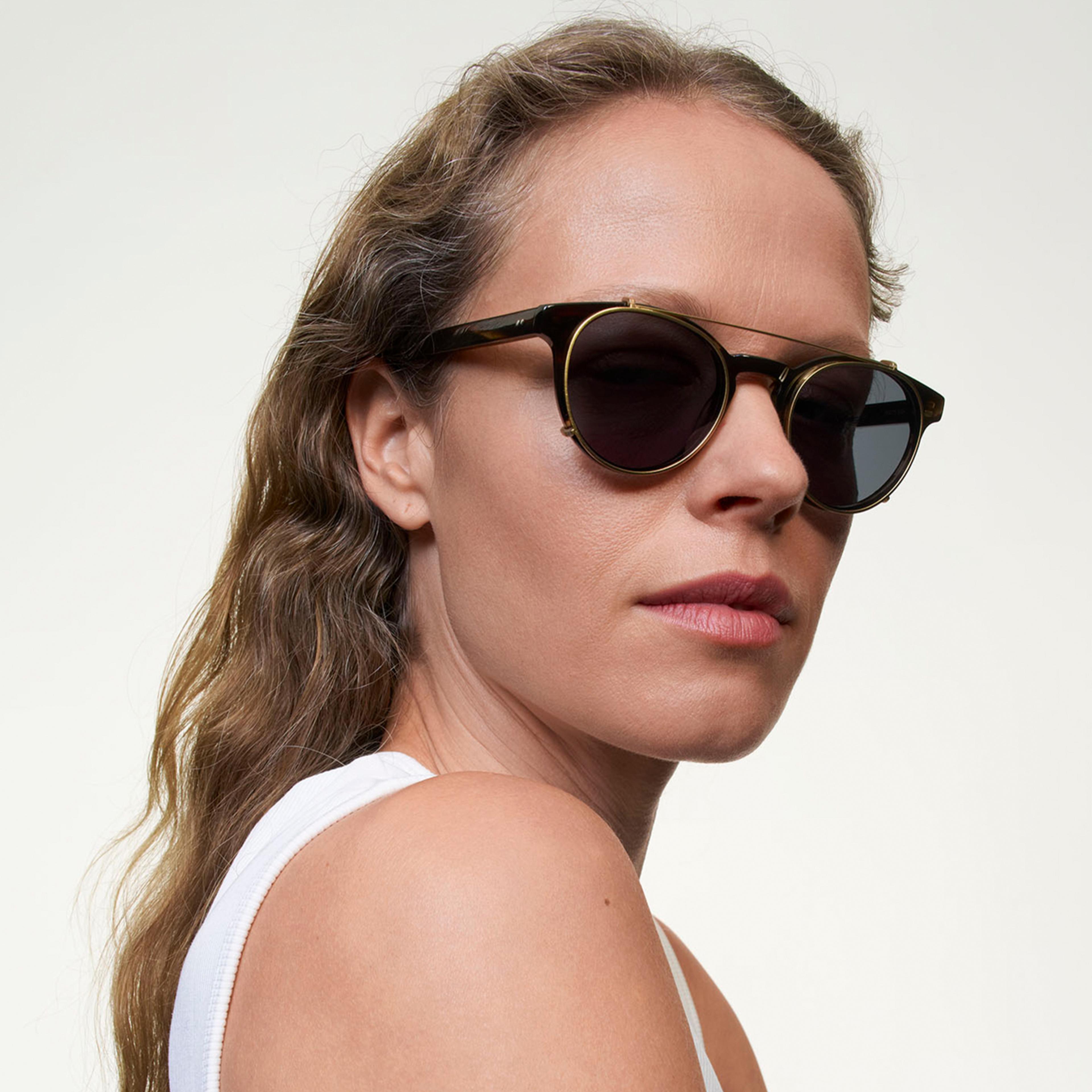 Ace & Tate Clip-on sunglasses