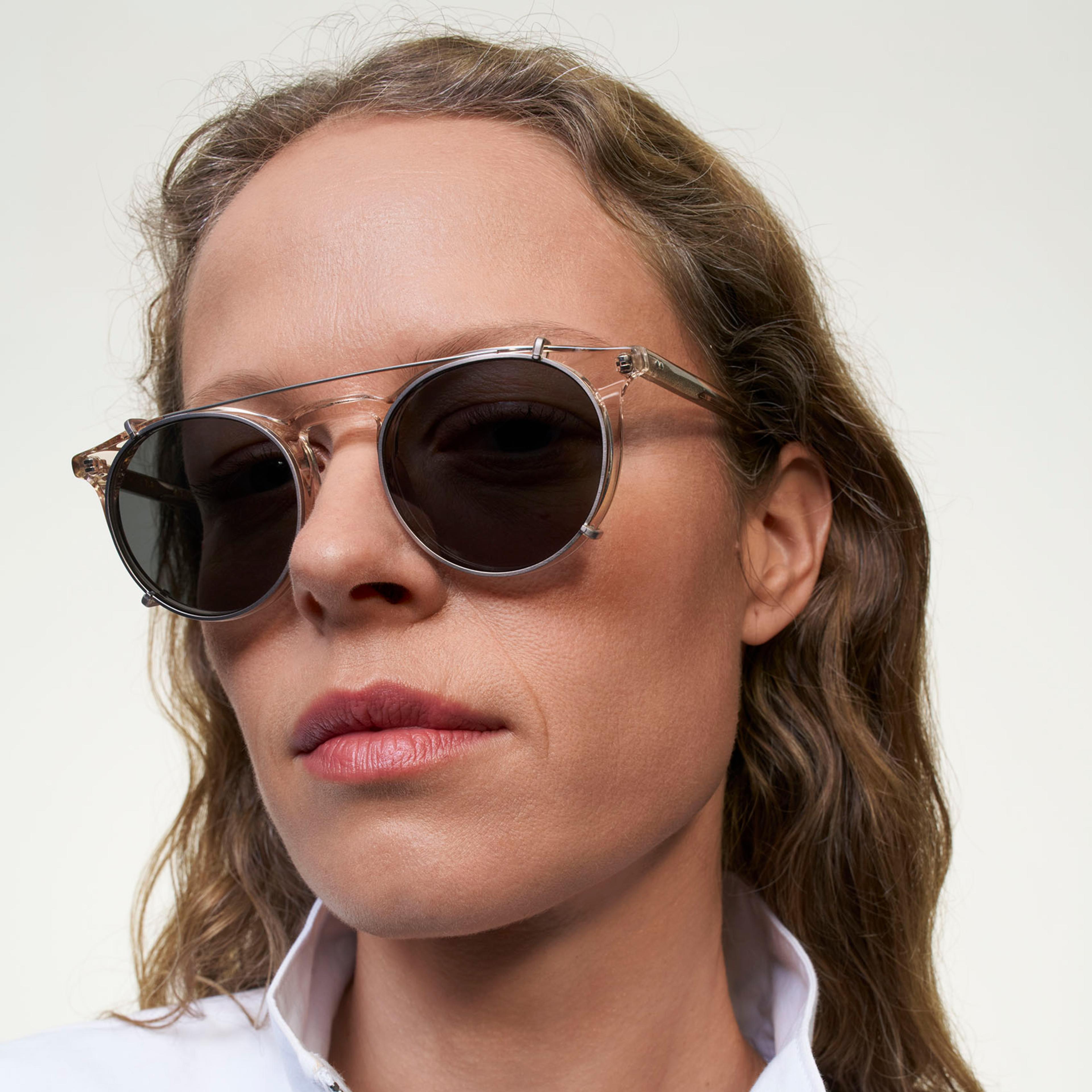 Ace & Tate Clip-on sunglasses