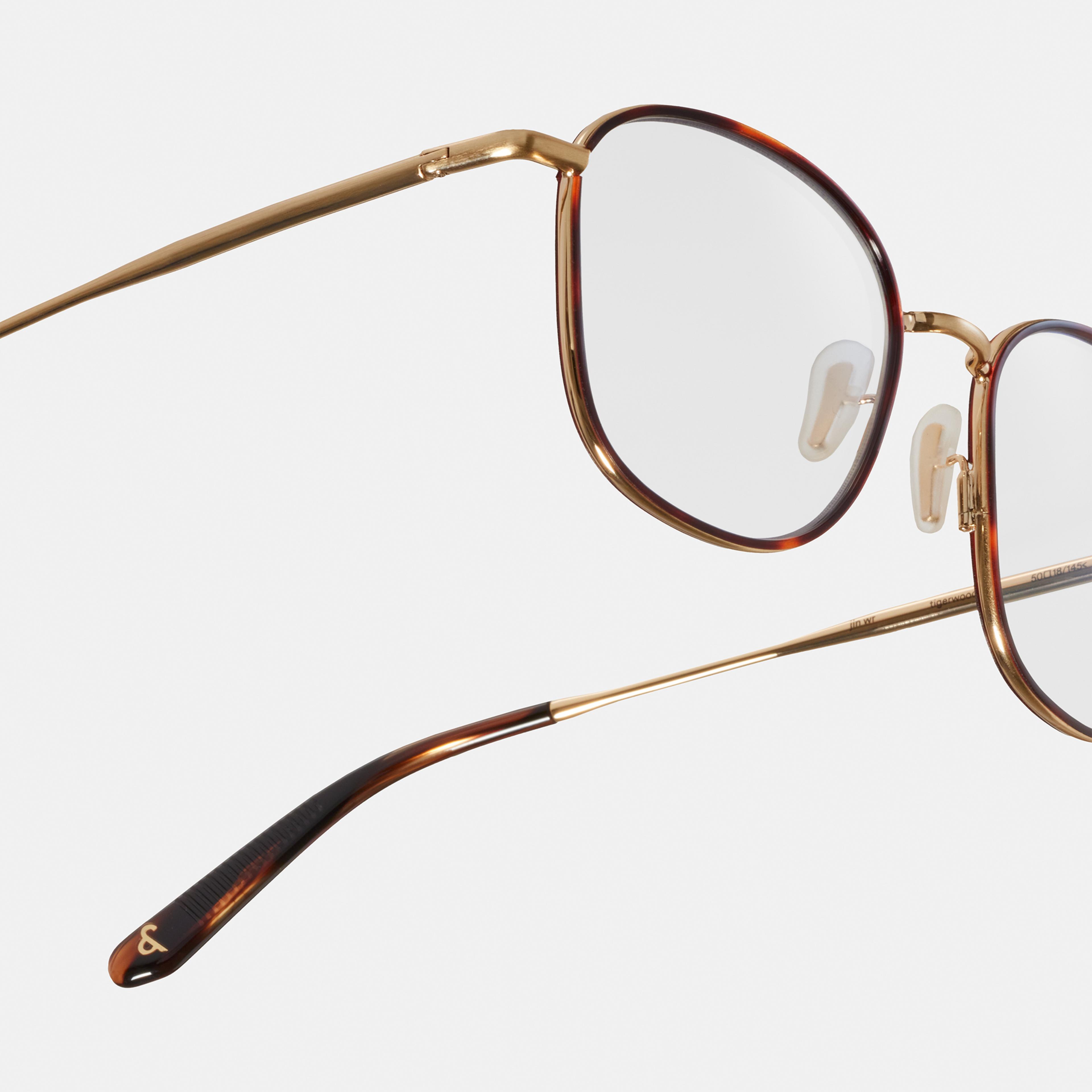 Ace & Tate Glasses |  Metal in Brown, Gold, Orange