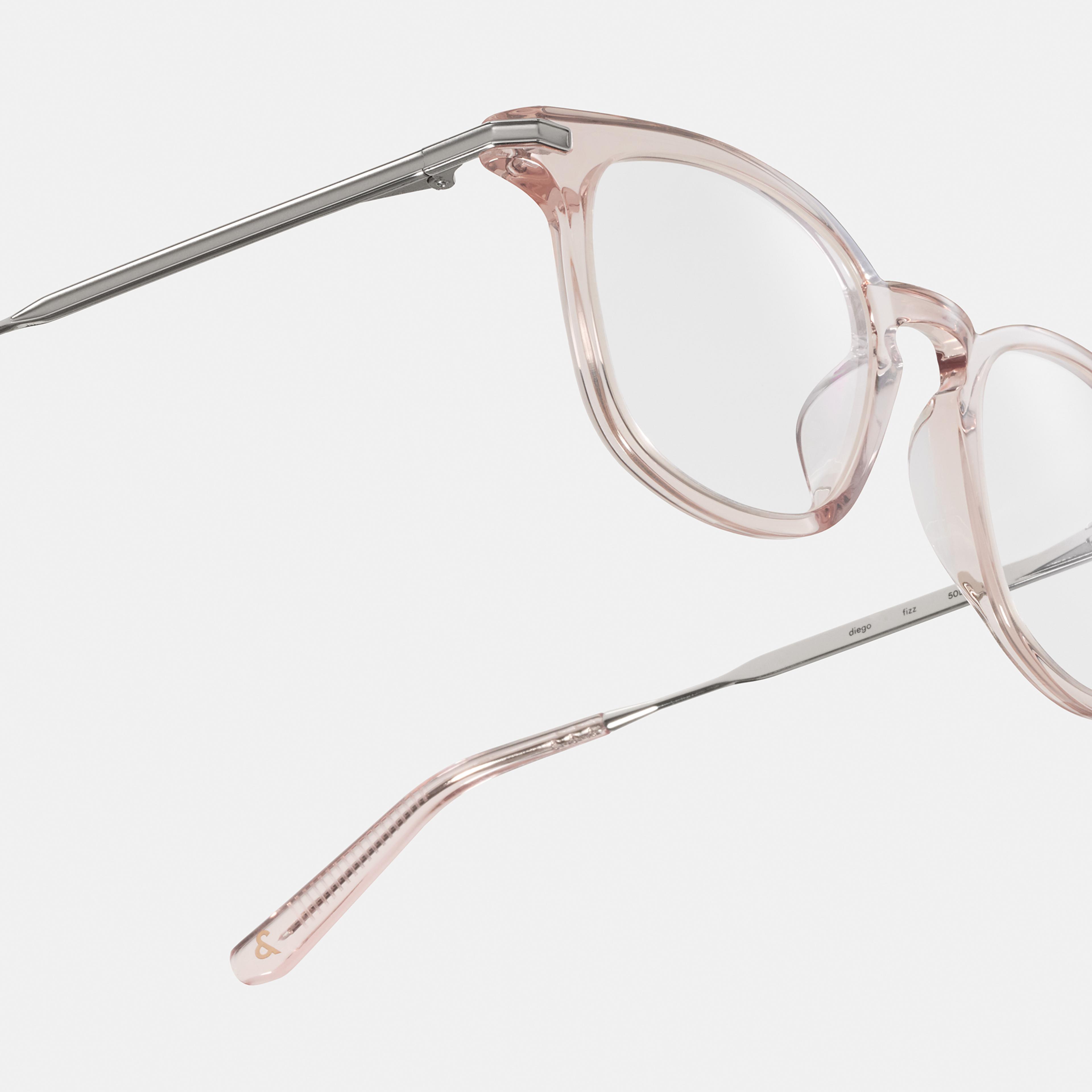 Ace & Tate Glasses | Hexagonal Acetate in Clear