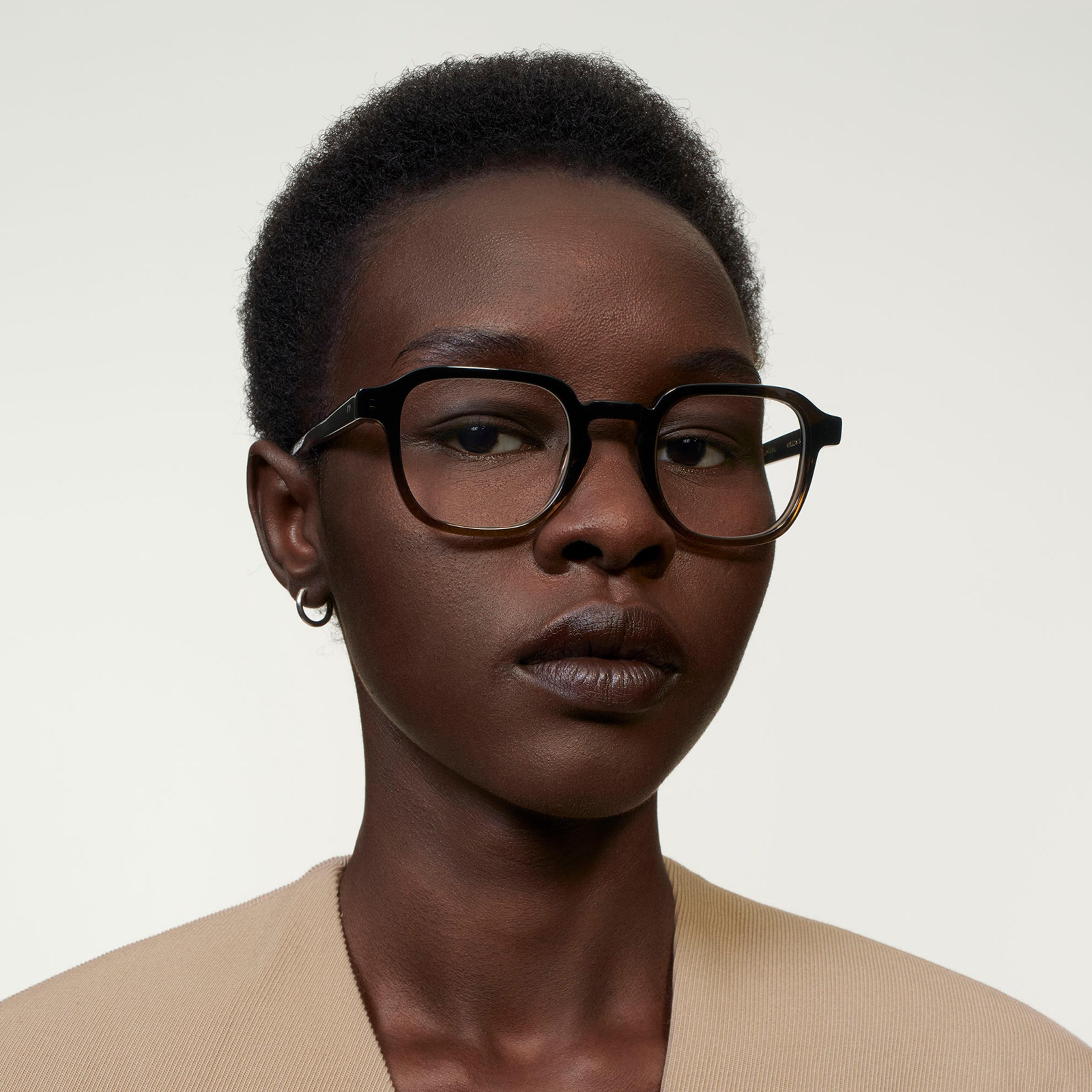 Ace & Tate Glasses |  Acetate in Brown